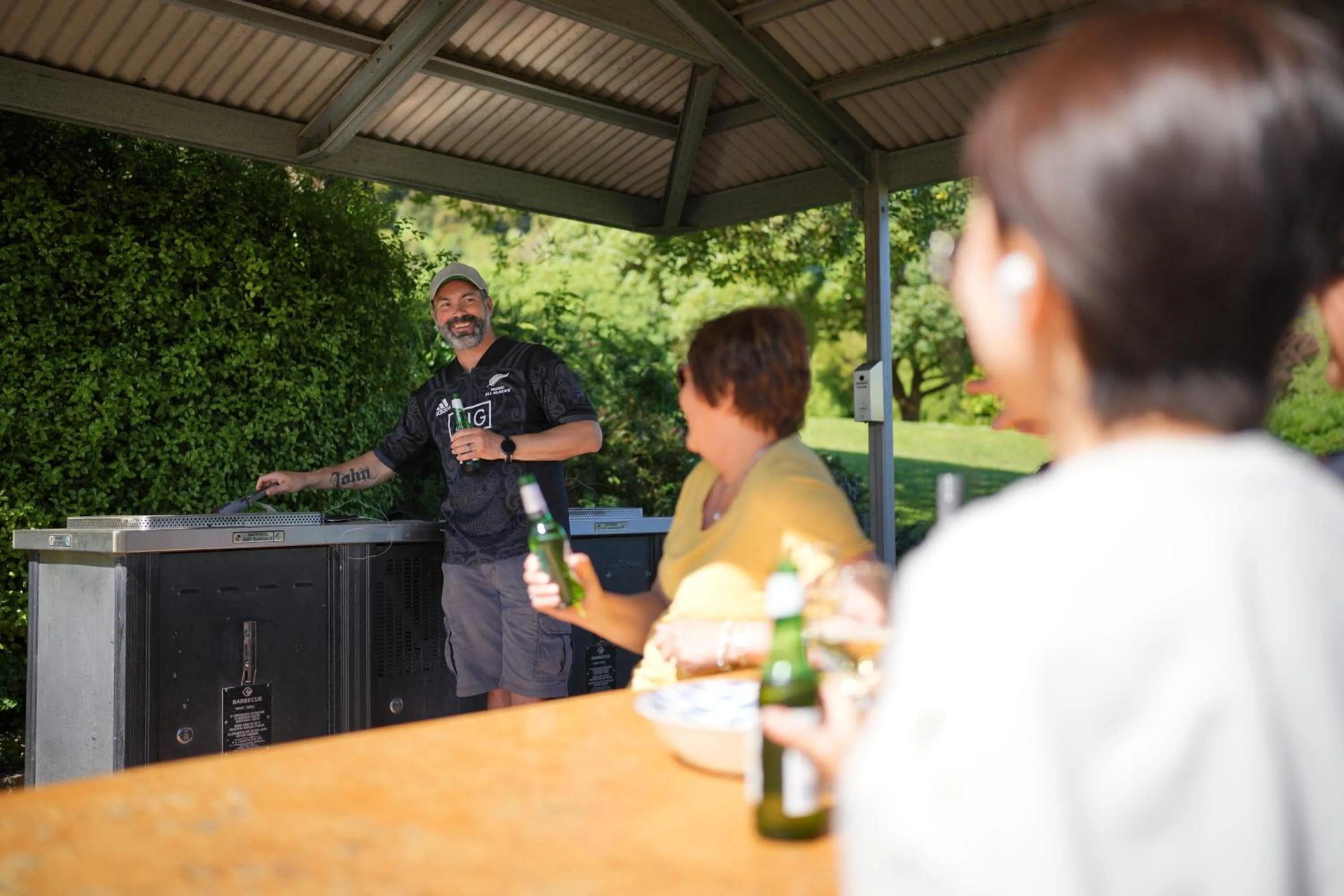 BBQ facilities in Akaroa Top 10 Holiday Park