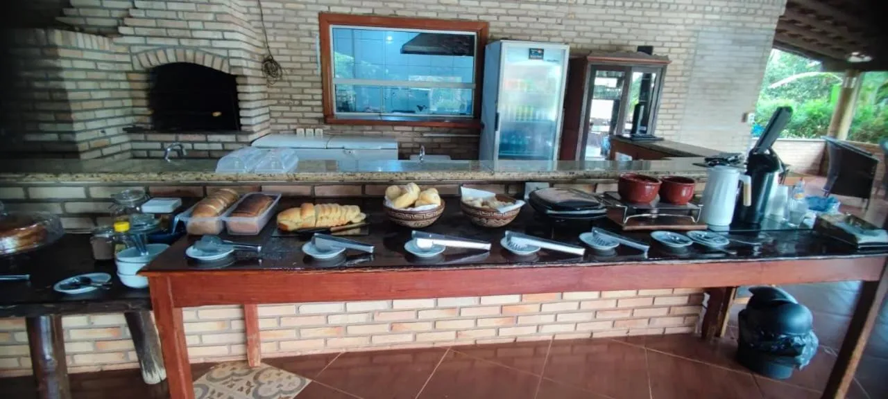 Breakfast in Pousada Tropical Vereda