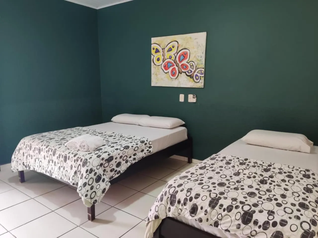 Bed in Pousada Tropical Vereda