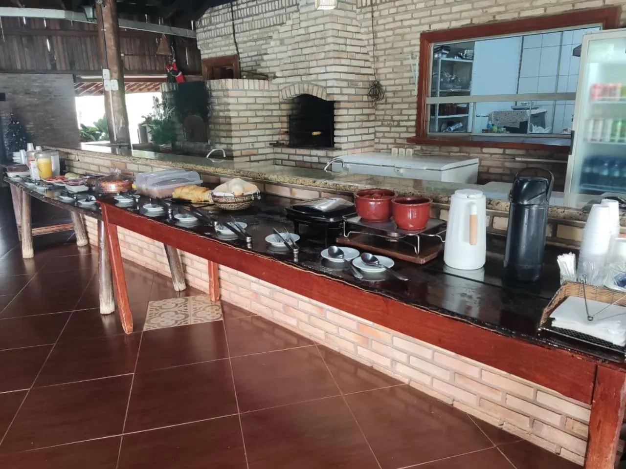 Restaurant/places to eat in Pousada Tropical Vereda