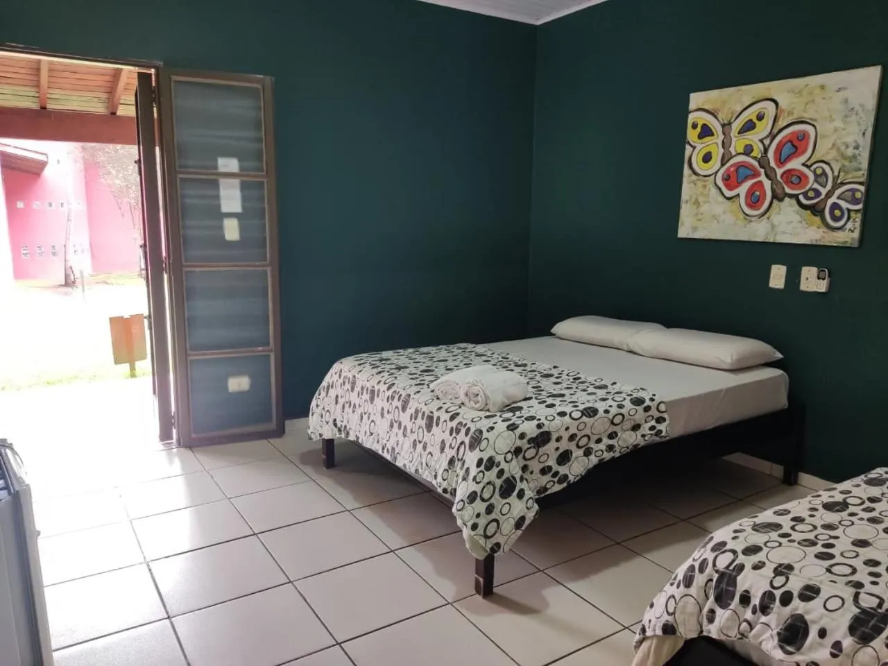 Bed in Pousada Tropical Vereda