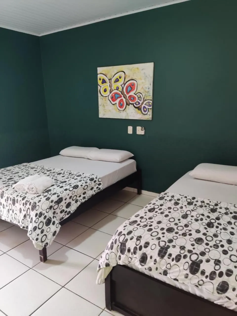 Bed in Pousada Tropical Vereda