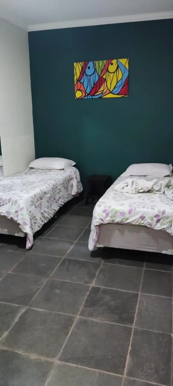 Bed in Pousada Tropical Vereda