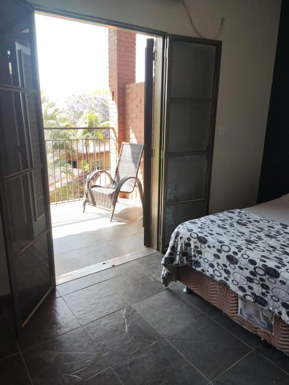 Bed in Pousada Tropical Vereda