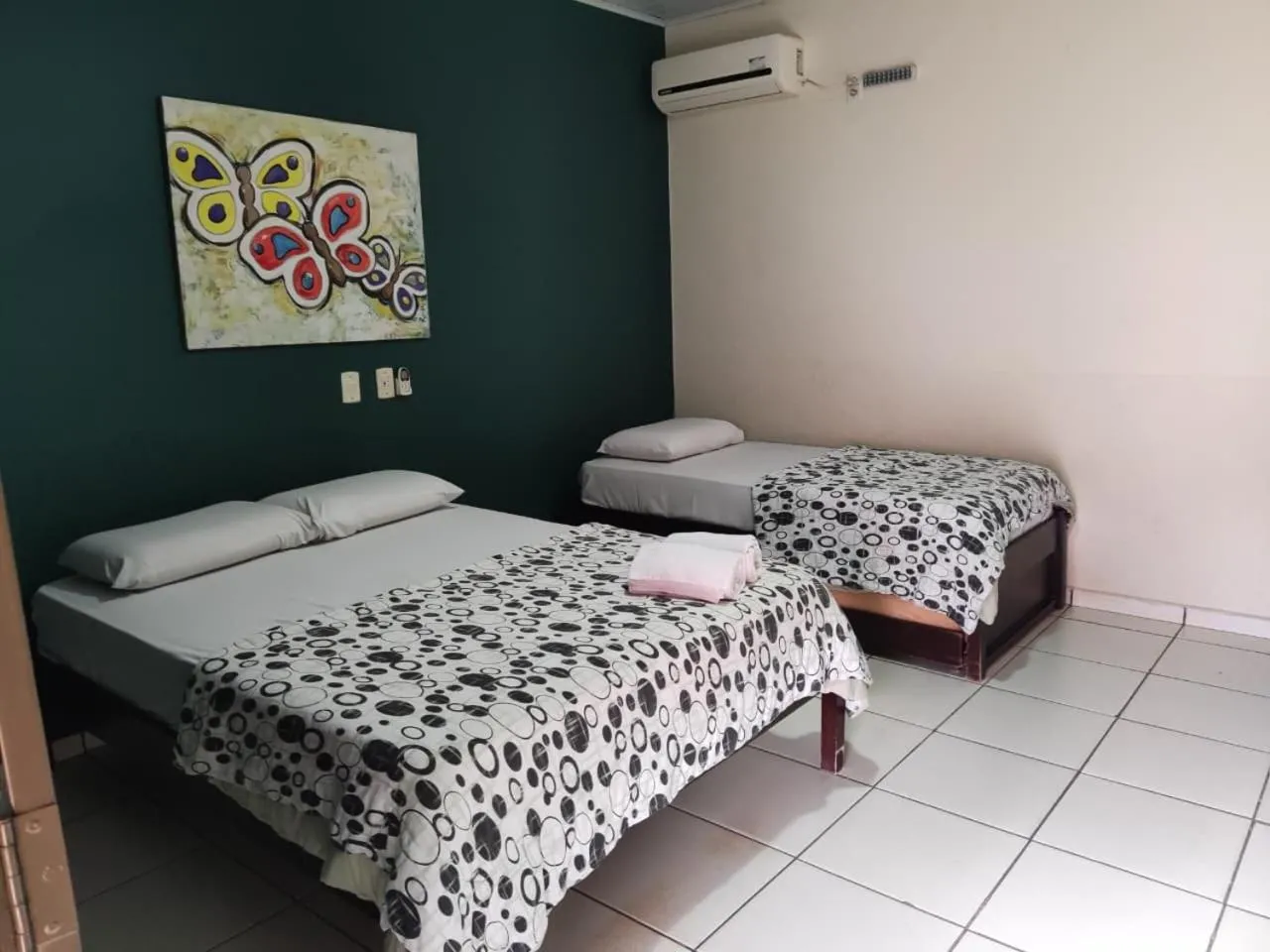 Bed in Pousada Tropical Vereda