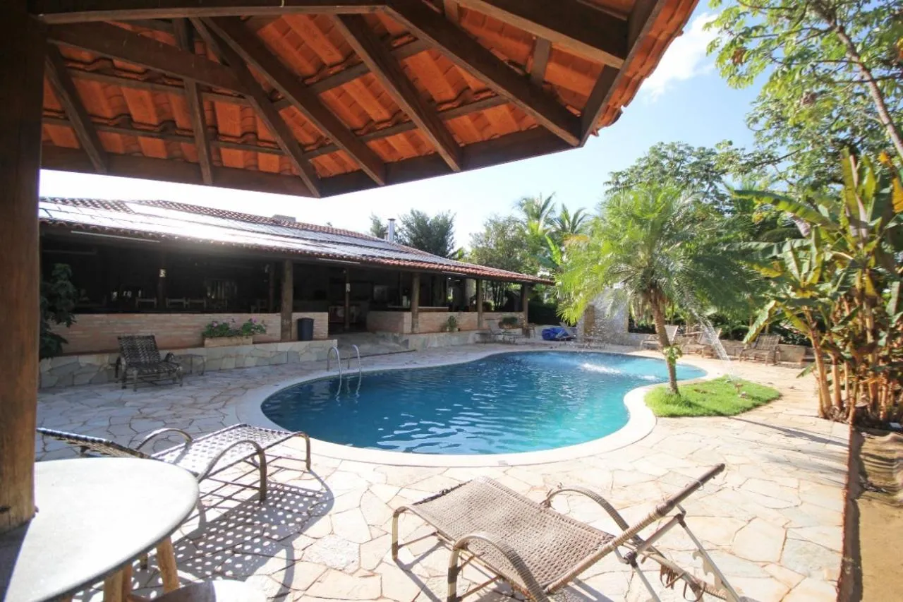 Swimming pool in Pousada Tropical Vereda
