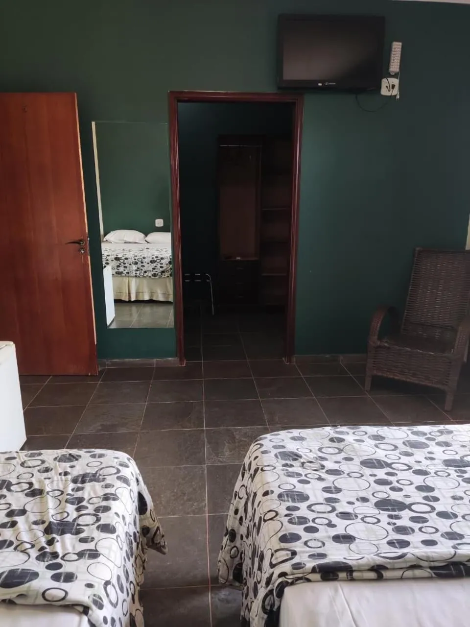 Bed in Pousada Tropical Vereda