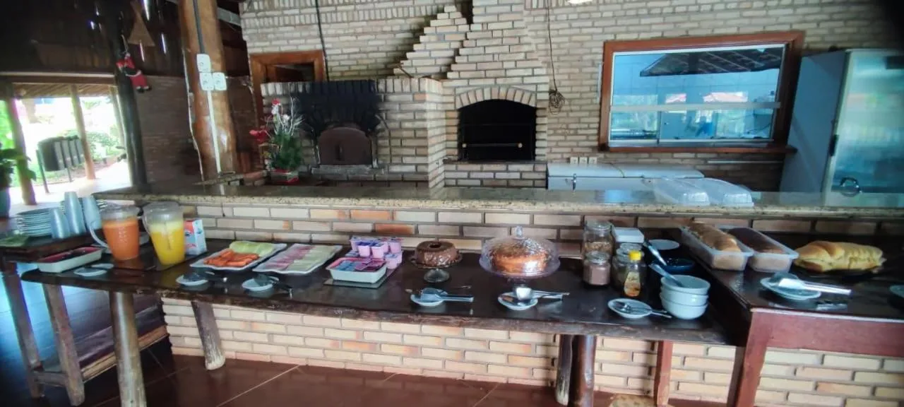 Breakfast in Pousada Tropical Vereda
