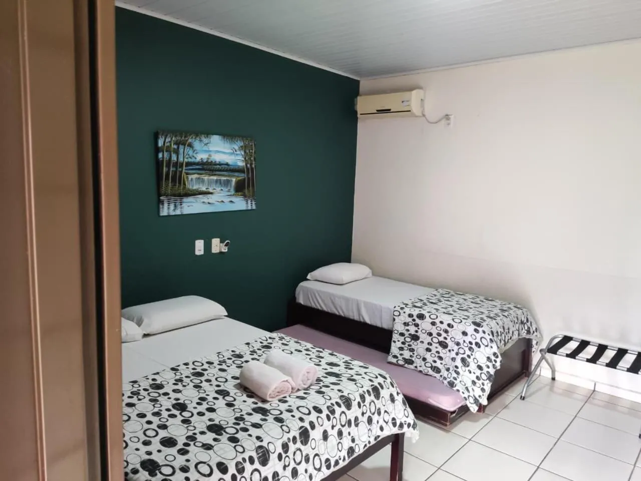 Bed in Pousada Tropical Vereda
