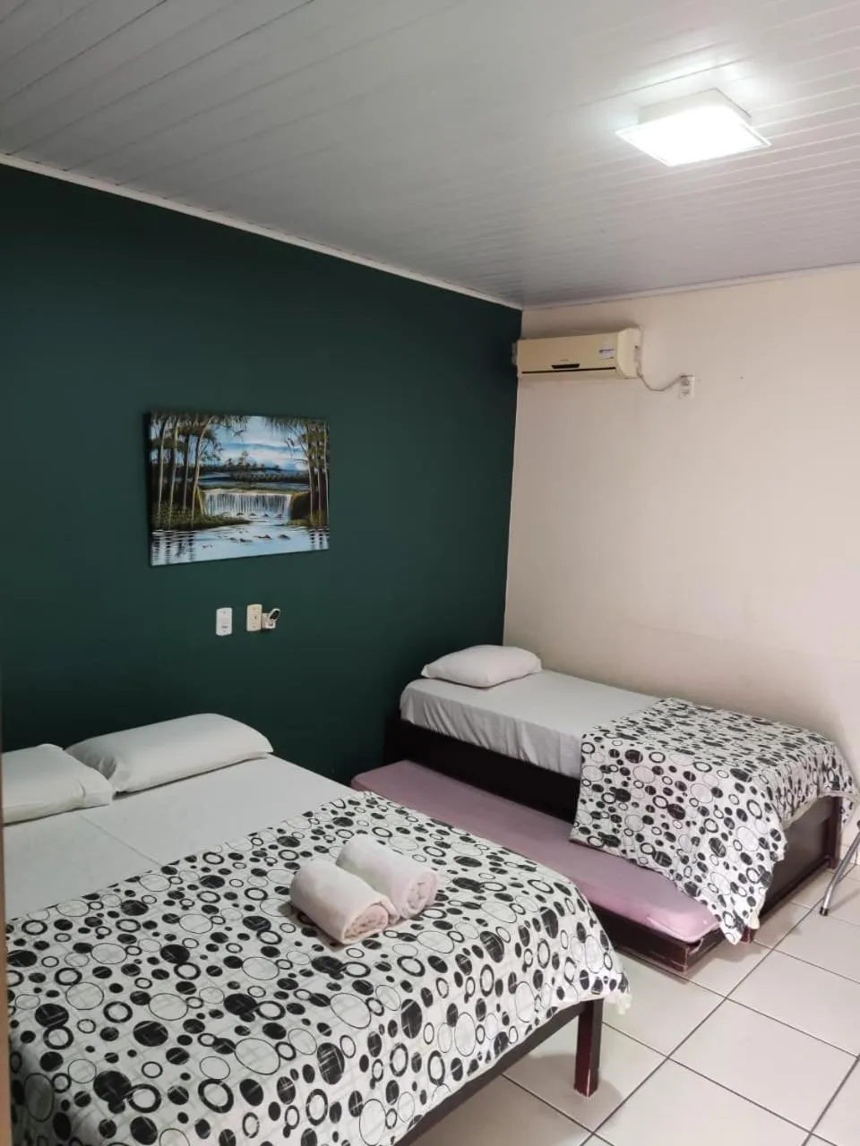 Bed in Pousada Tropical Vereda