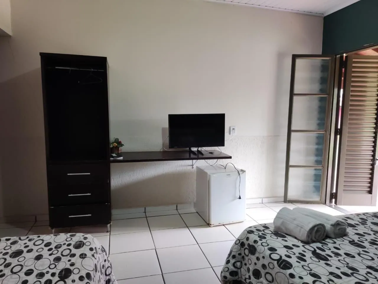 Bed in Pousada Tropical Vereda