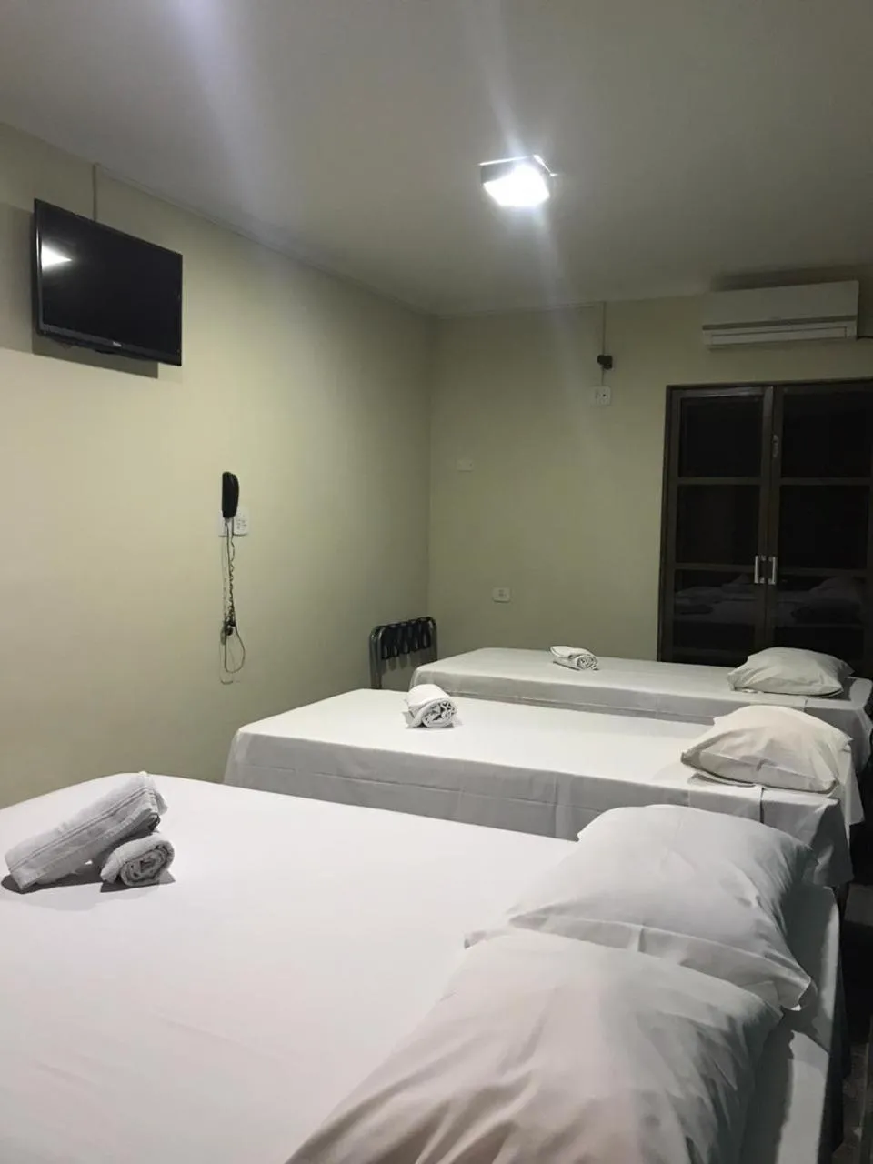 Bed in Pousada Tropical Vereda