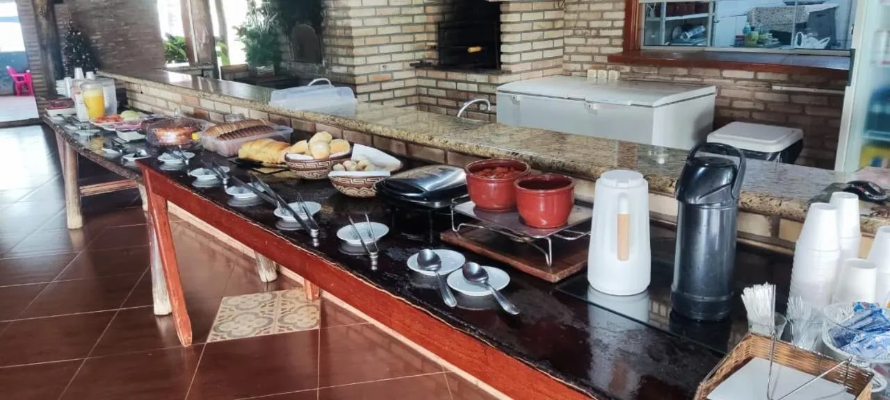 Breakfast in Pousada Tropical Vereda
