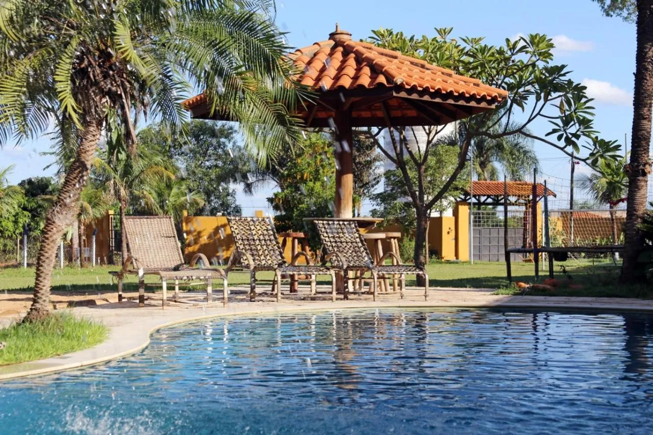 Swimming pool in Pousada Tropical Vereda