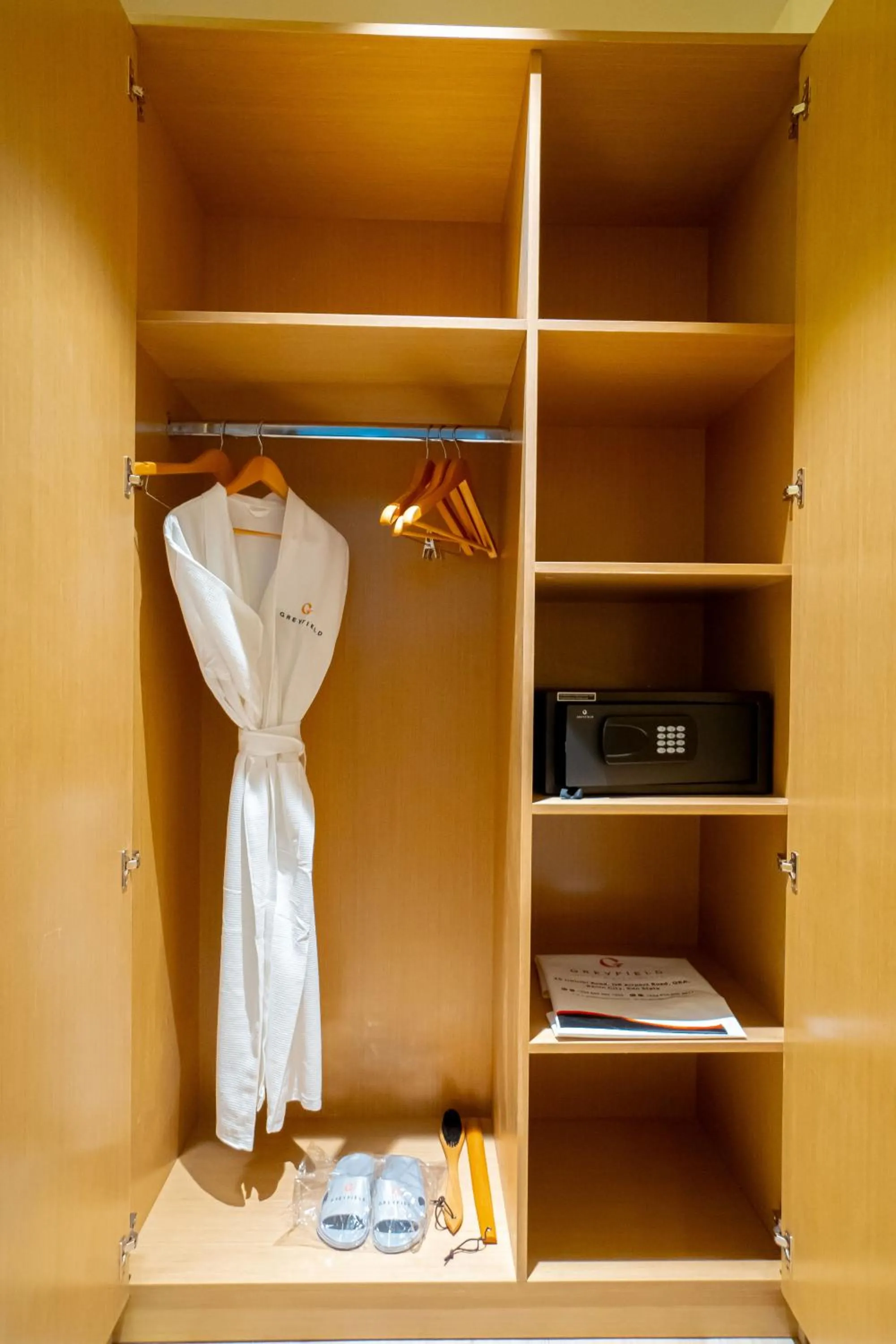 wardrobe in Greyfield Hotel and Apartments