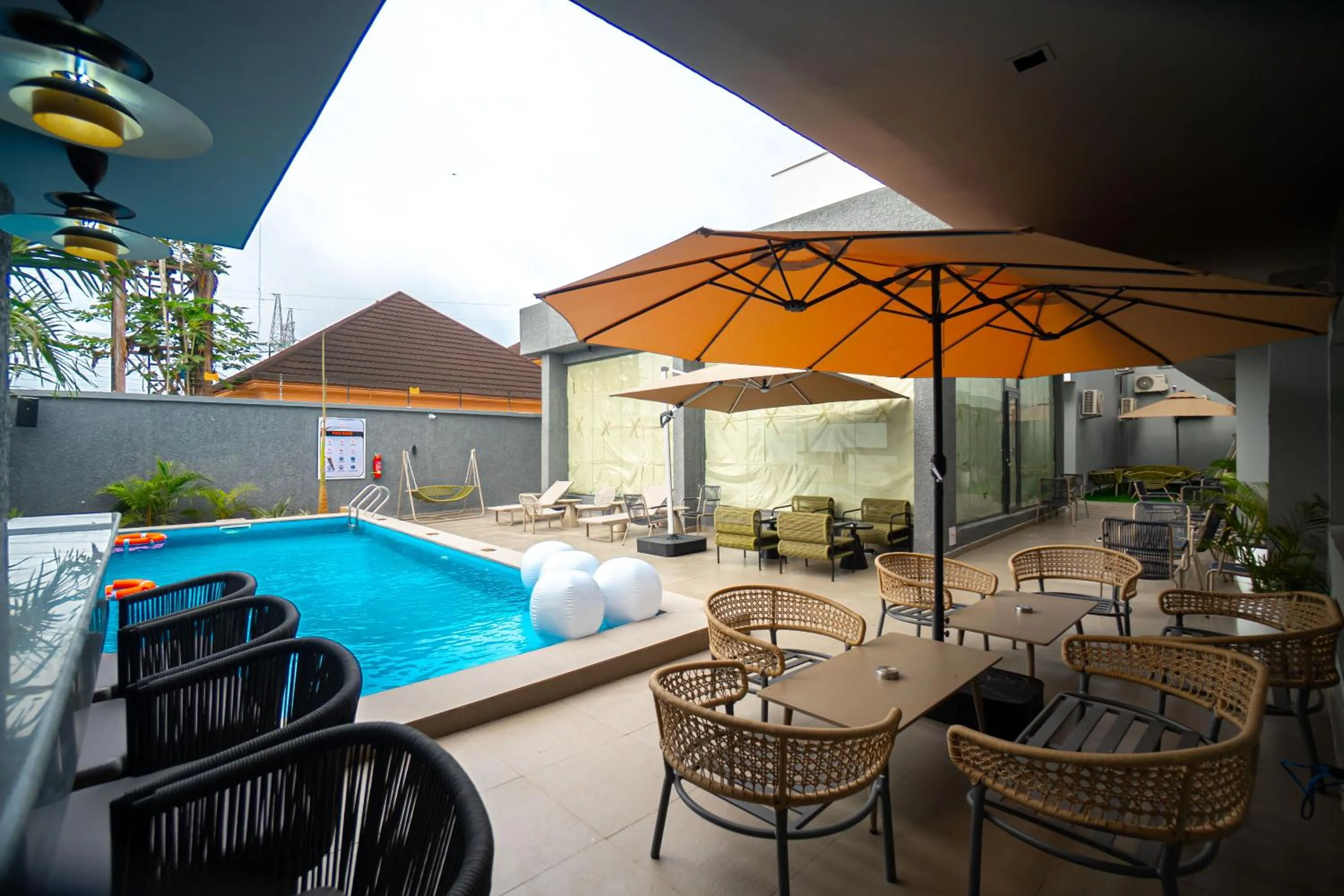 Swimming pool in Greyfield Hotel and Apartments