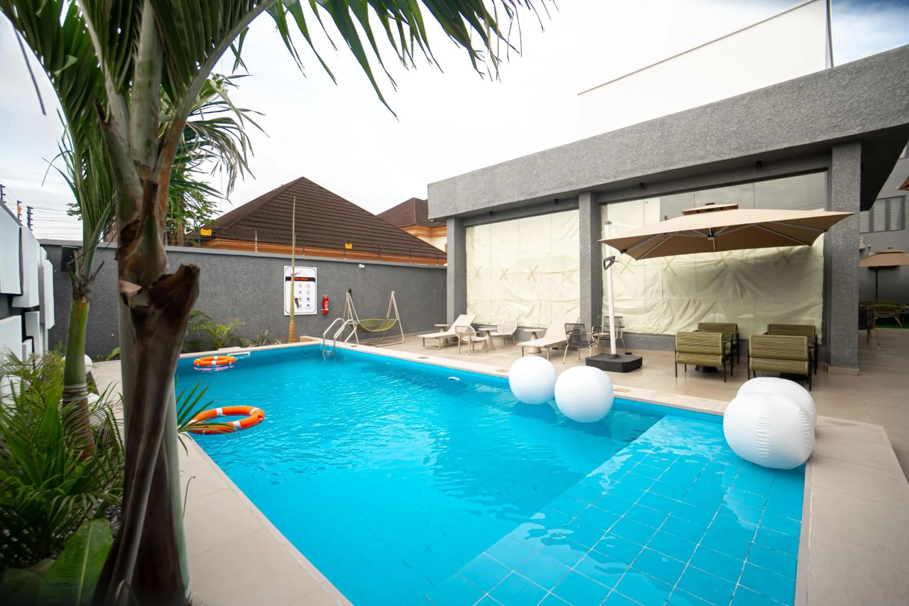 Swimming pool in Greyfield Hotel and Apartments