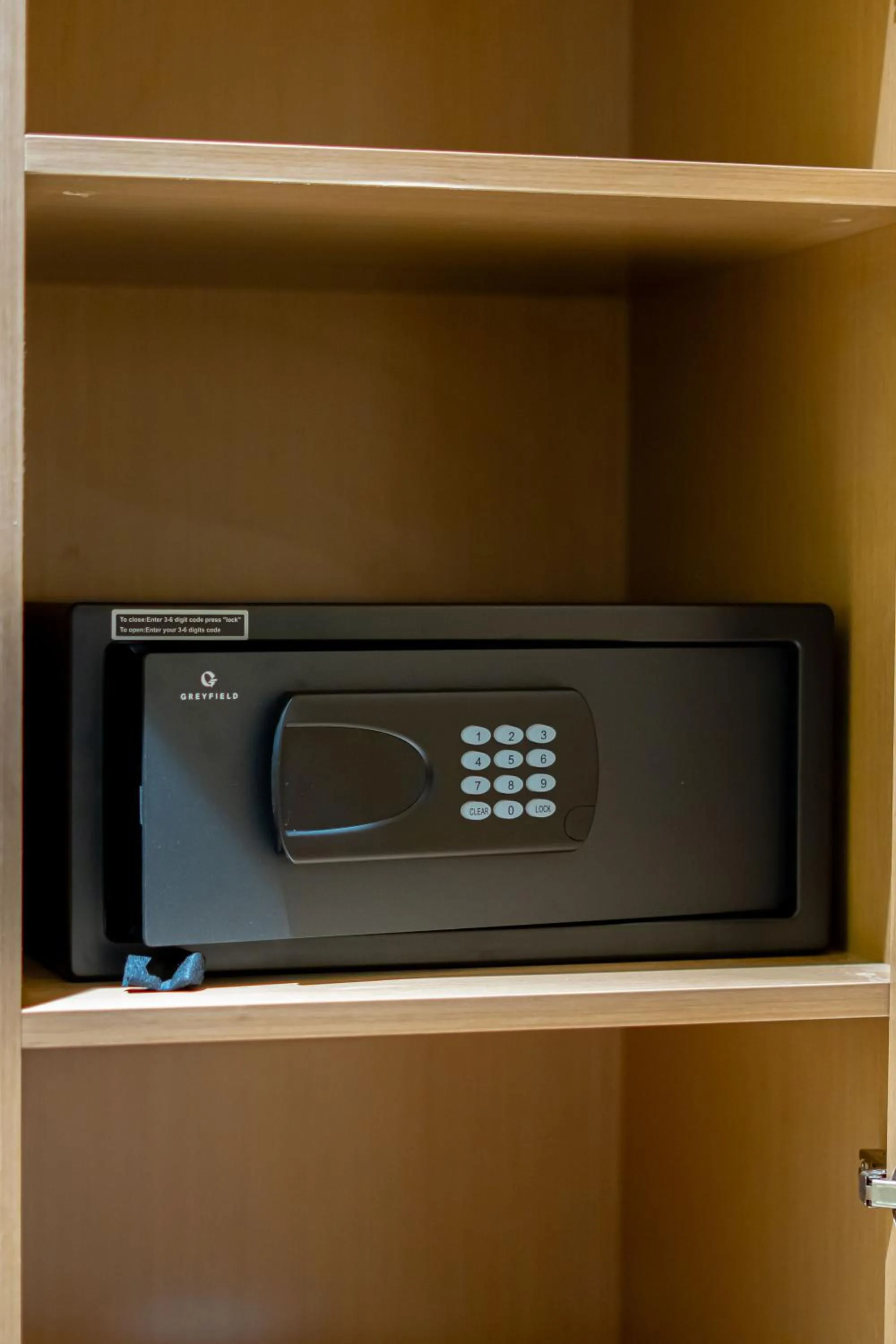 safe in Greyfield Hotel and Apartments