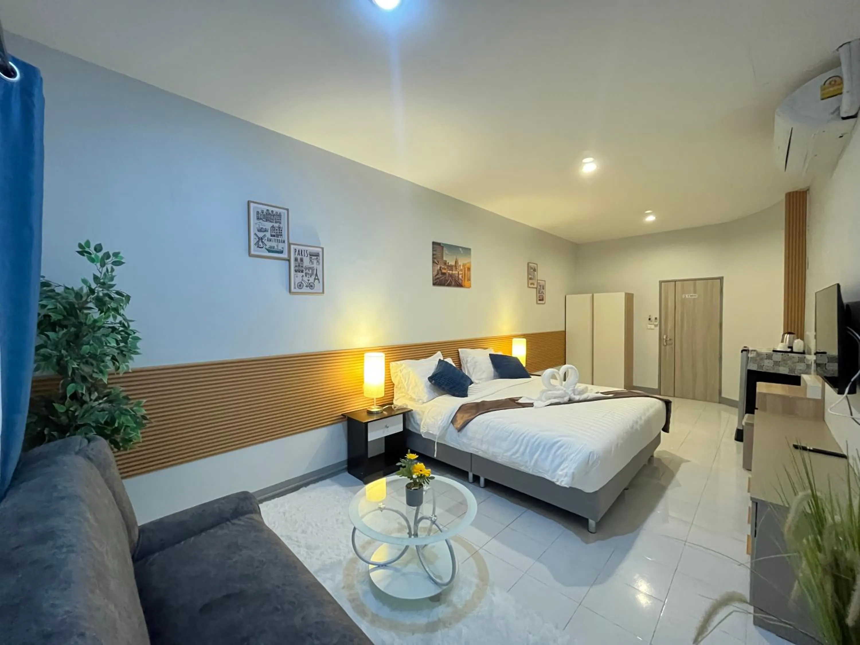 Bed in Ali House Patong