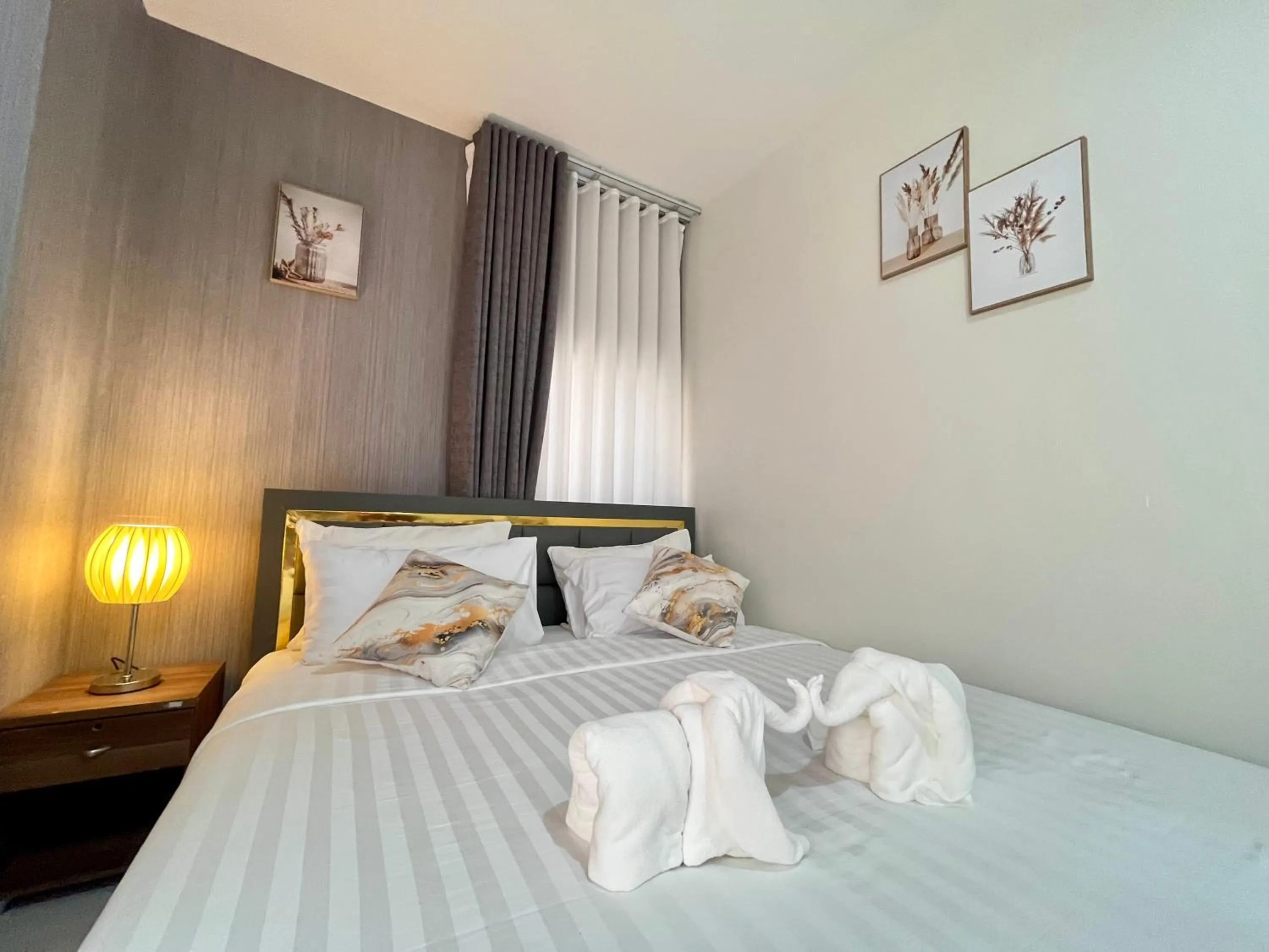 Bed in Ali House Patong