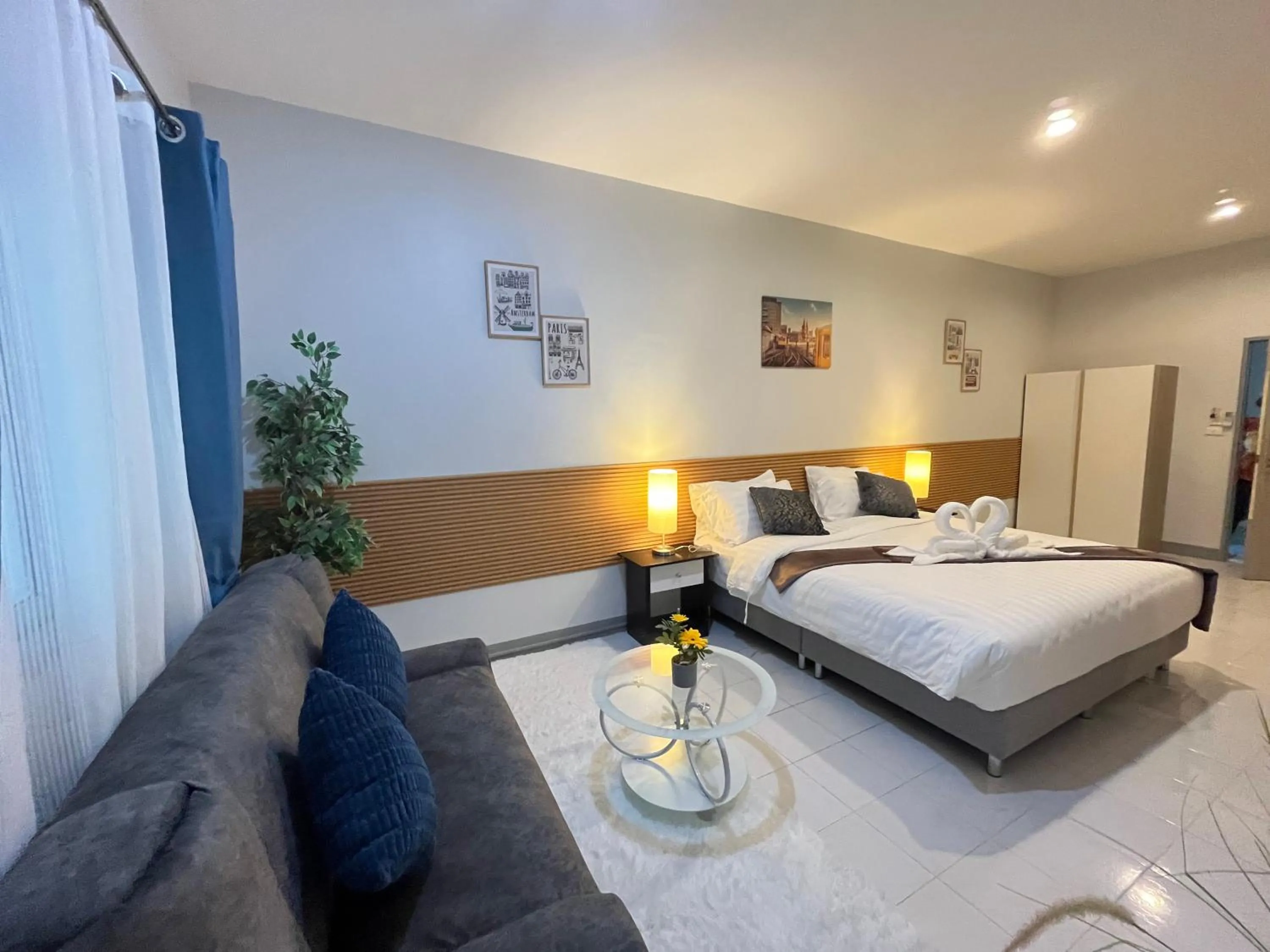 Bed in Ali House Patong