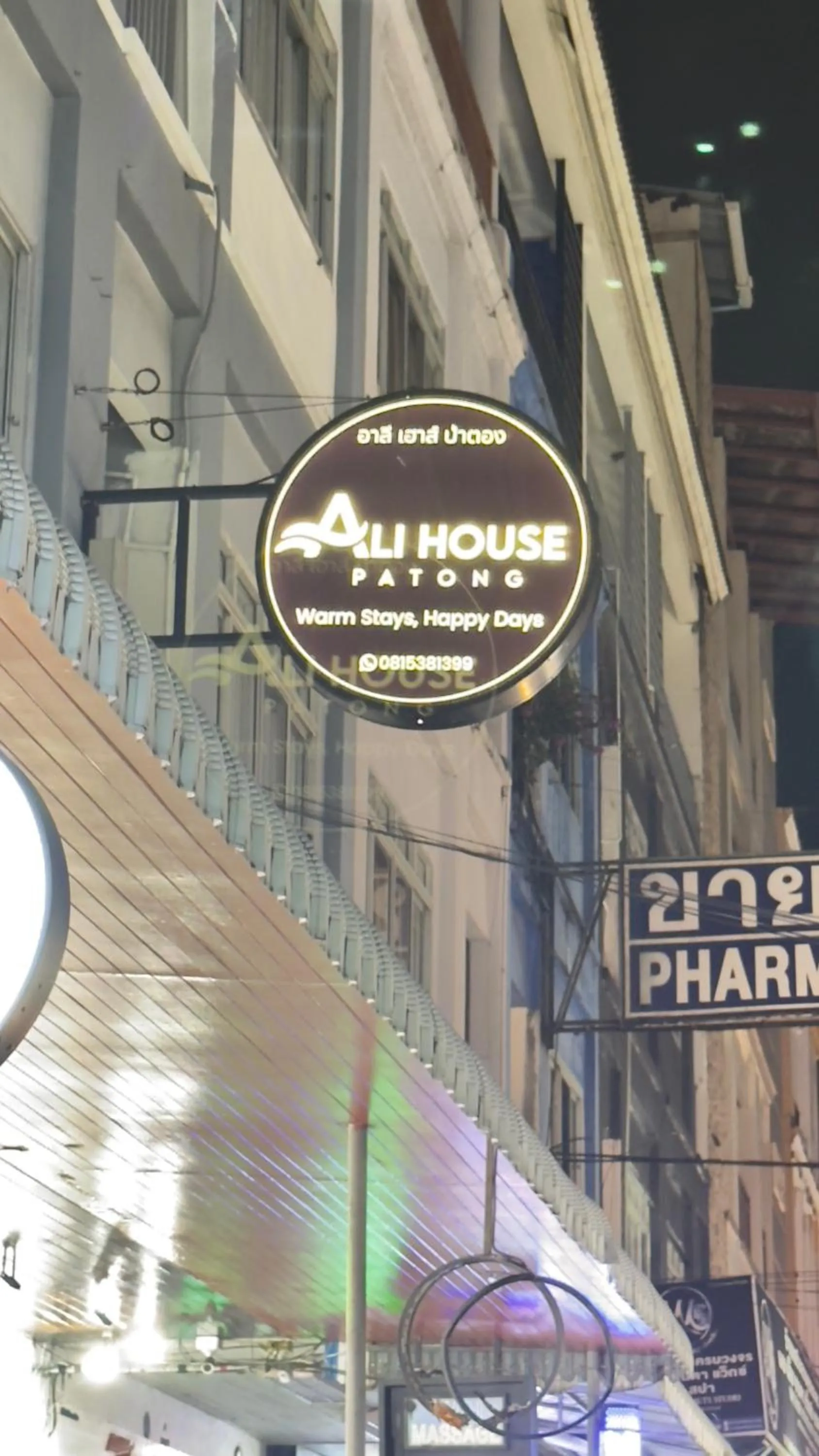 Property building in Ali House Patong