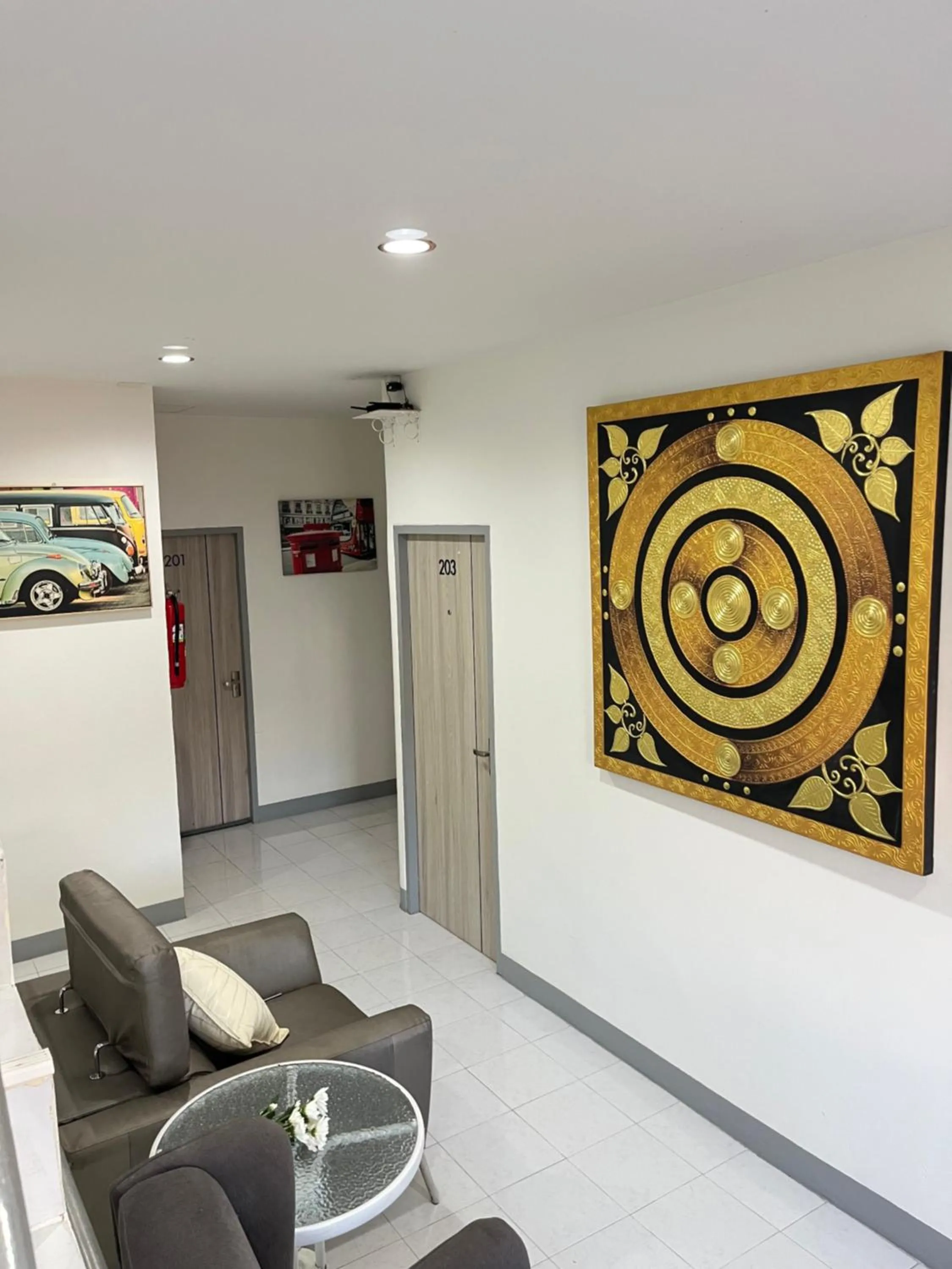 Decorative detail in Ali House Patong