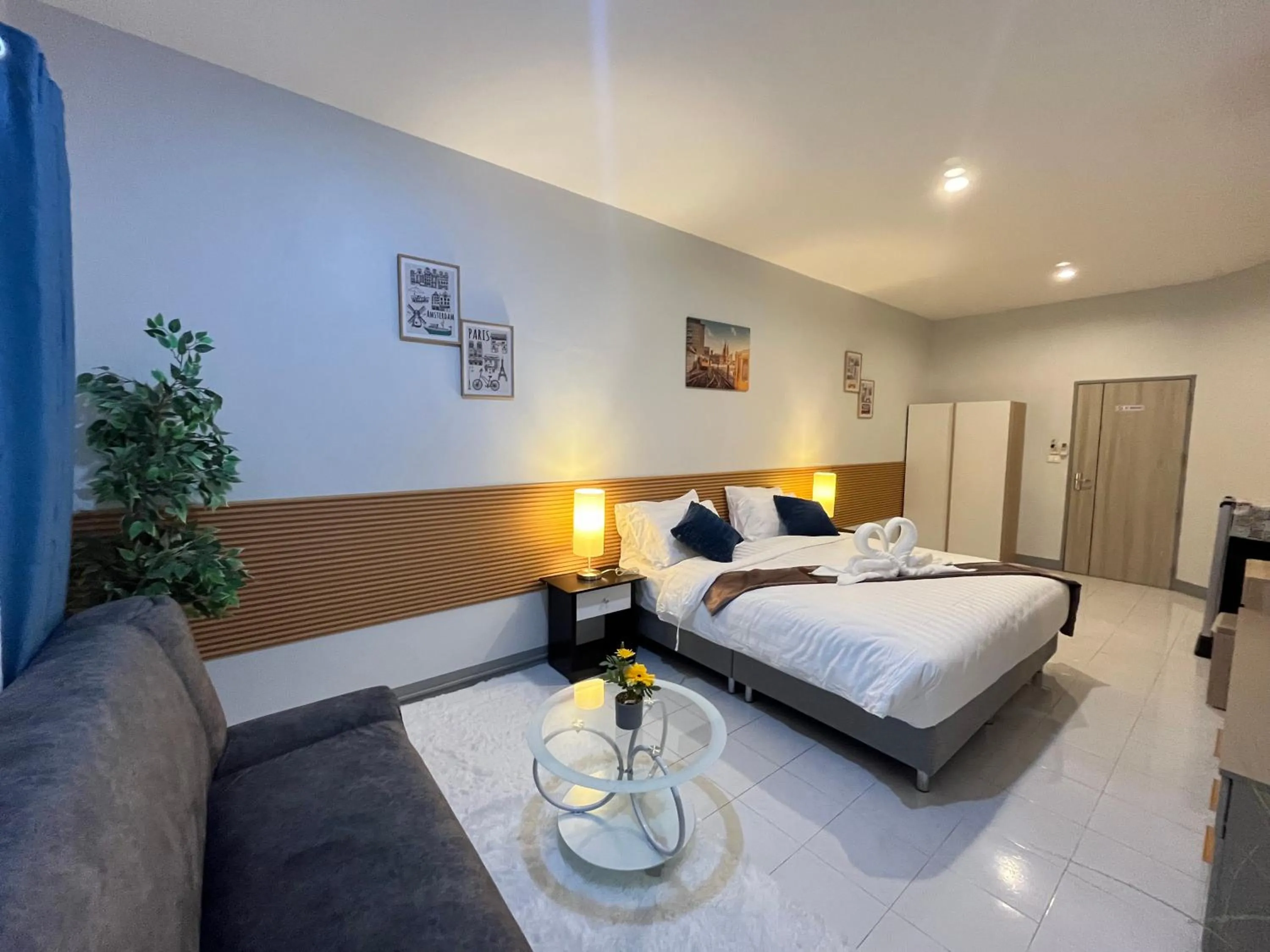 Bed in Ali House Patong