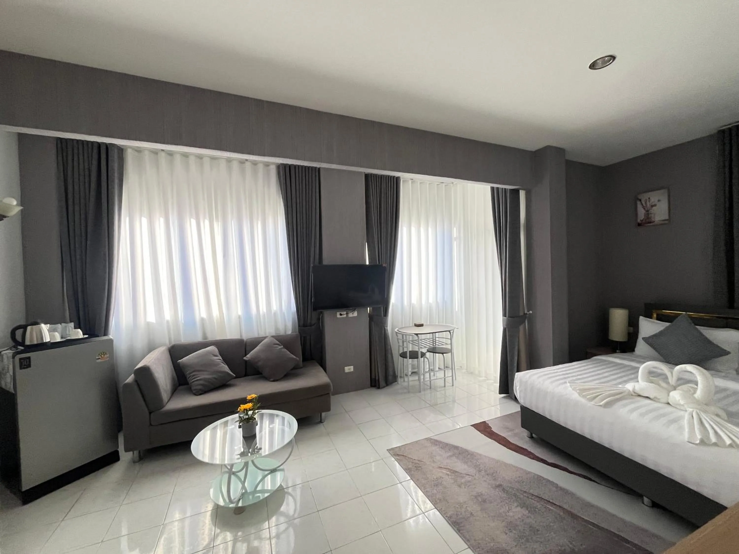 Bed in Ali House Patong