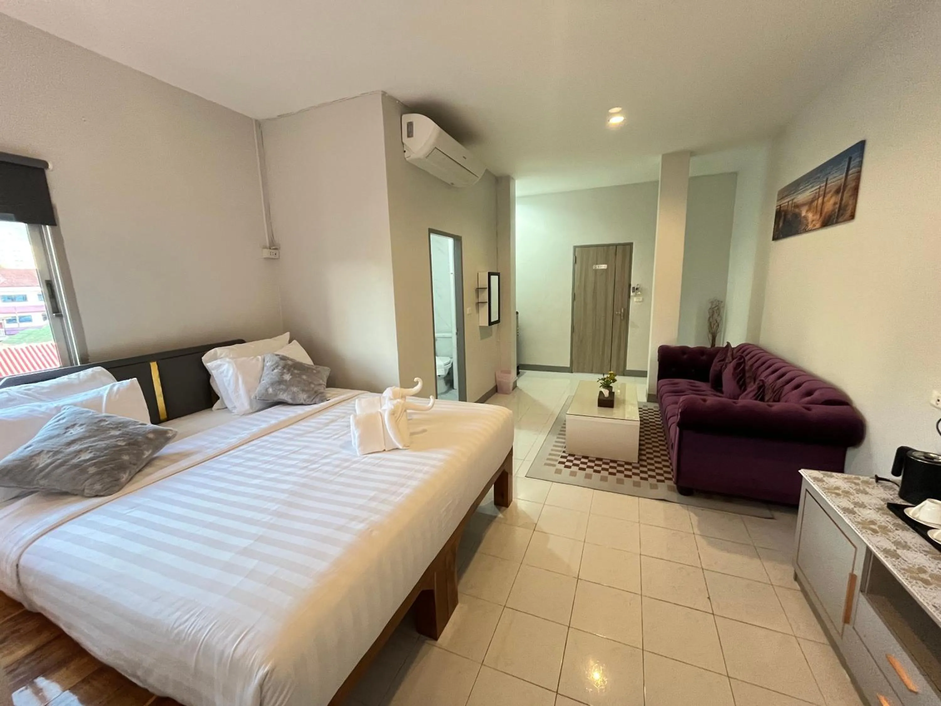 Bed in Ali House Patong