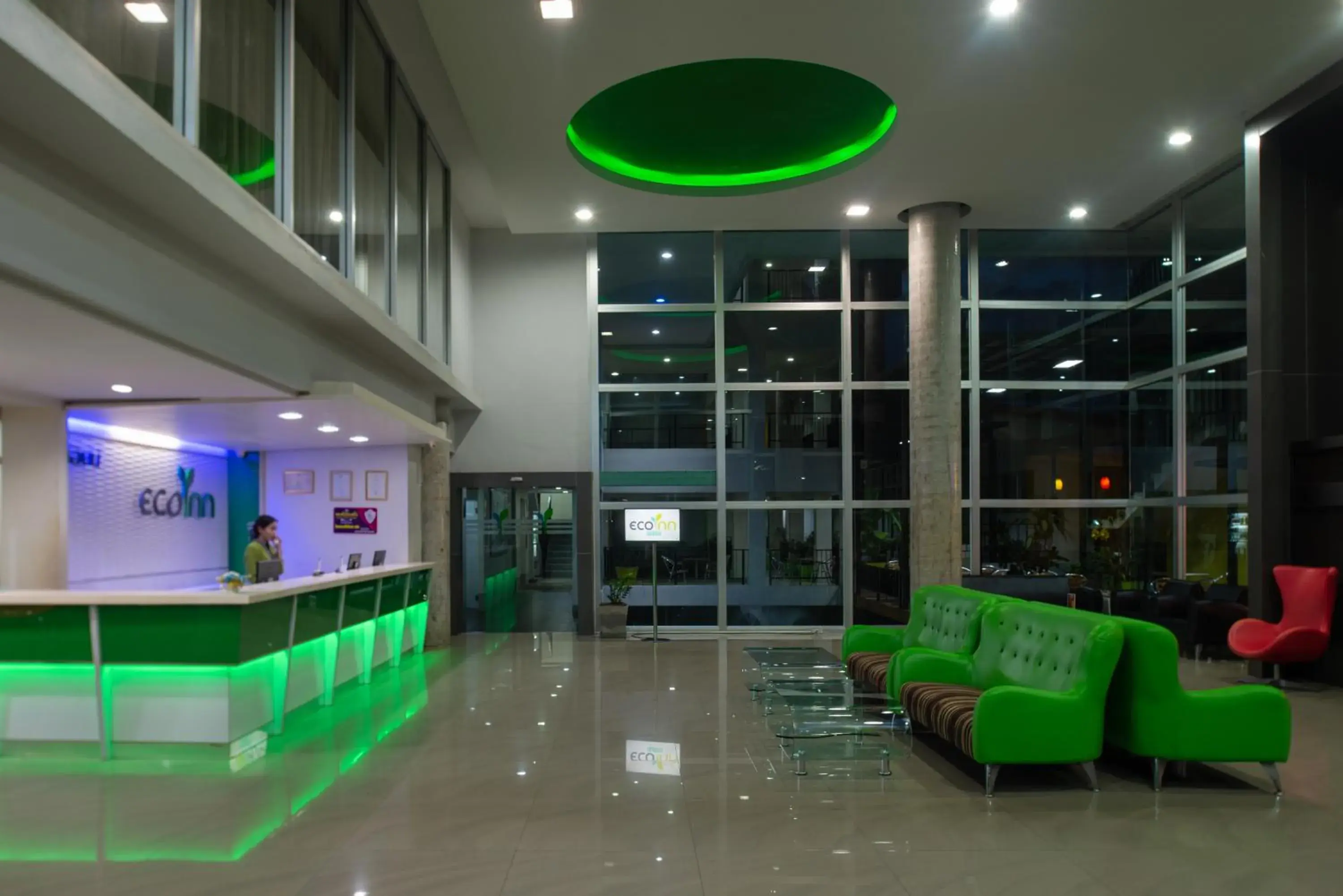 Lobby or reception in Eco Inn Prime Trang Lobby or reception in Eco Inn Prime Trang