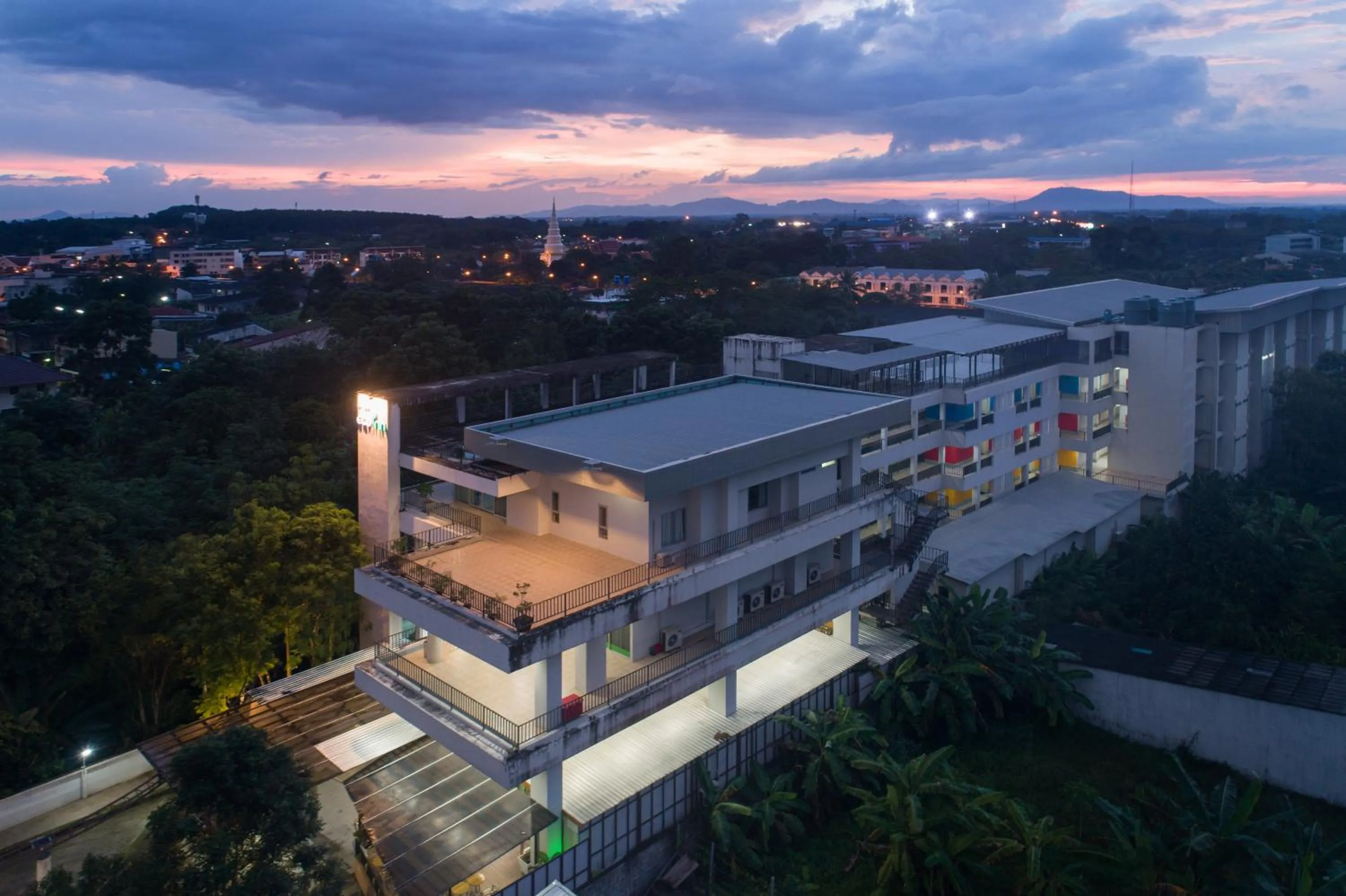 Bird's eye view in Eco Inn Prime Trang