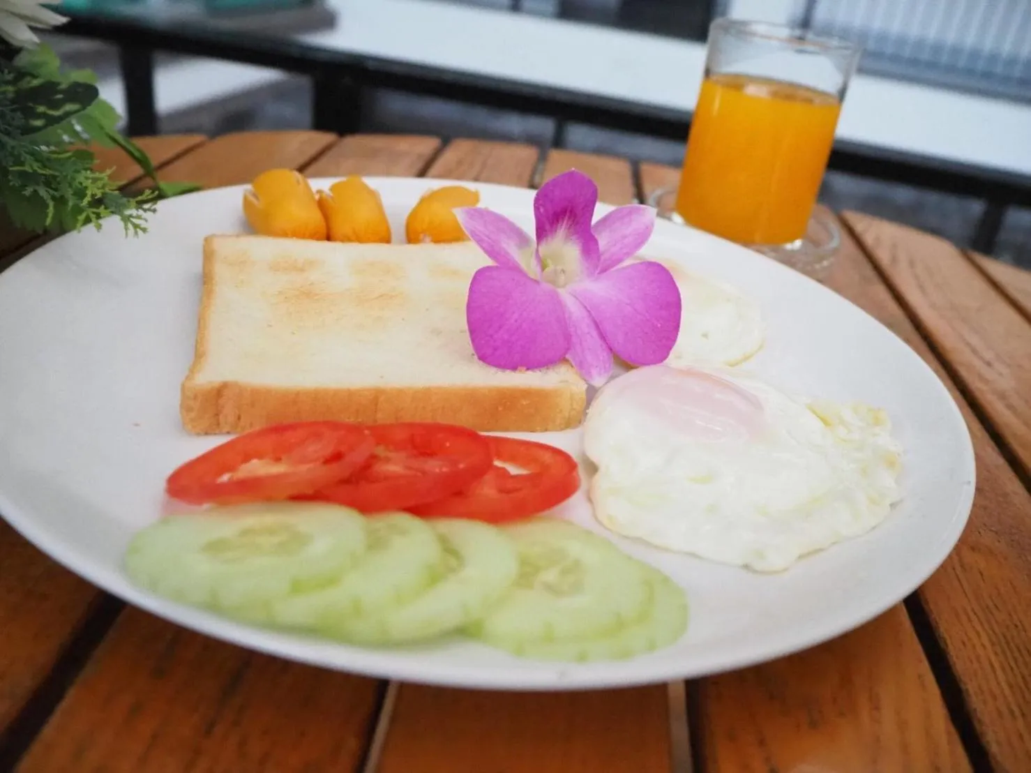 Breakfast in Eco Inn Prime Trang