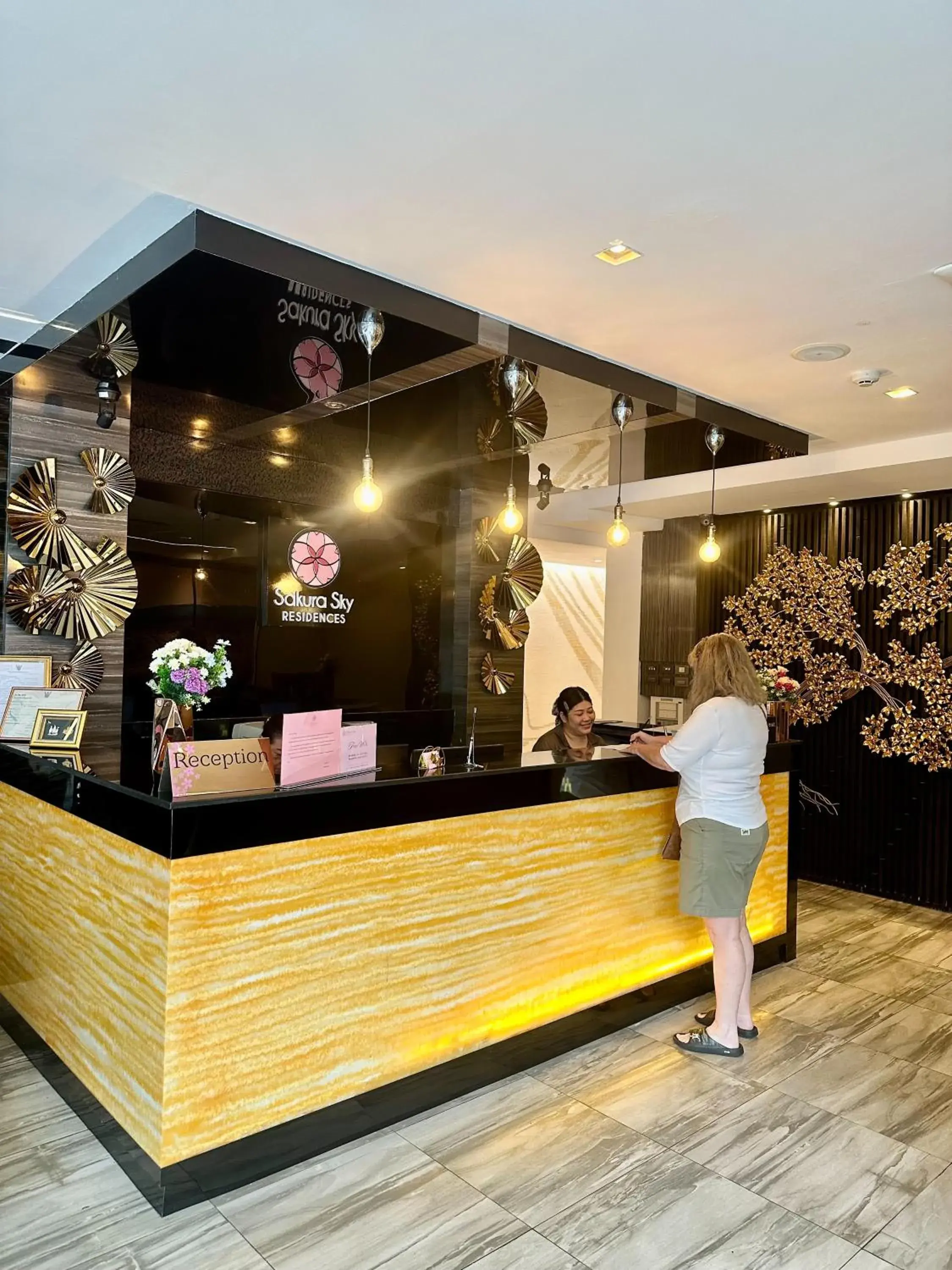 Lobby or reception in Sakura Sky Residence Lobby or reception in Sakura Sky Residence