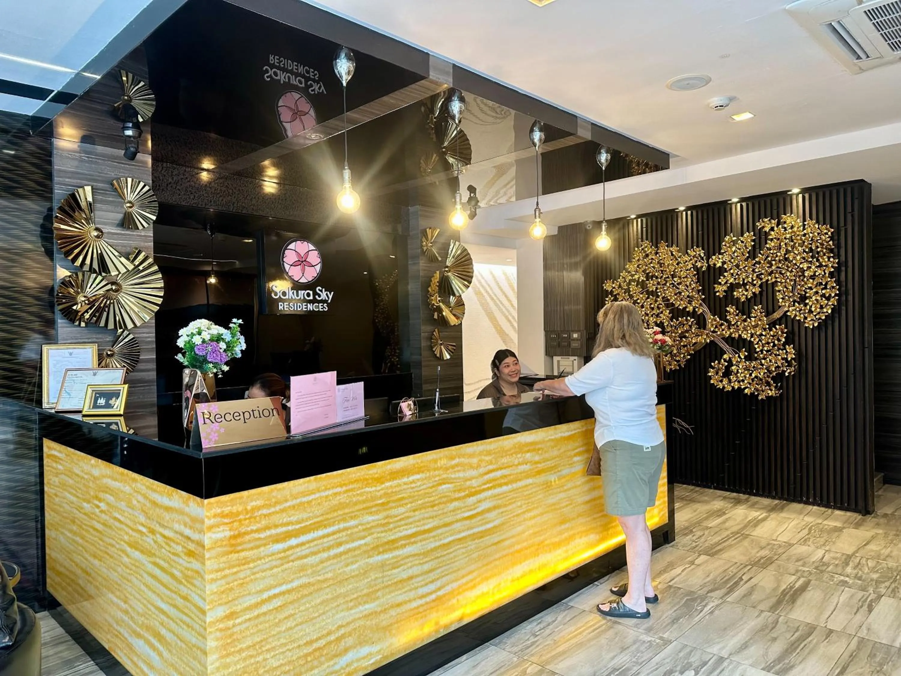 Lobby or reception in Sakura Sky Residence