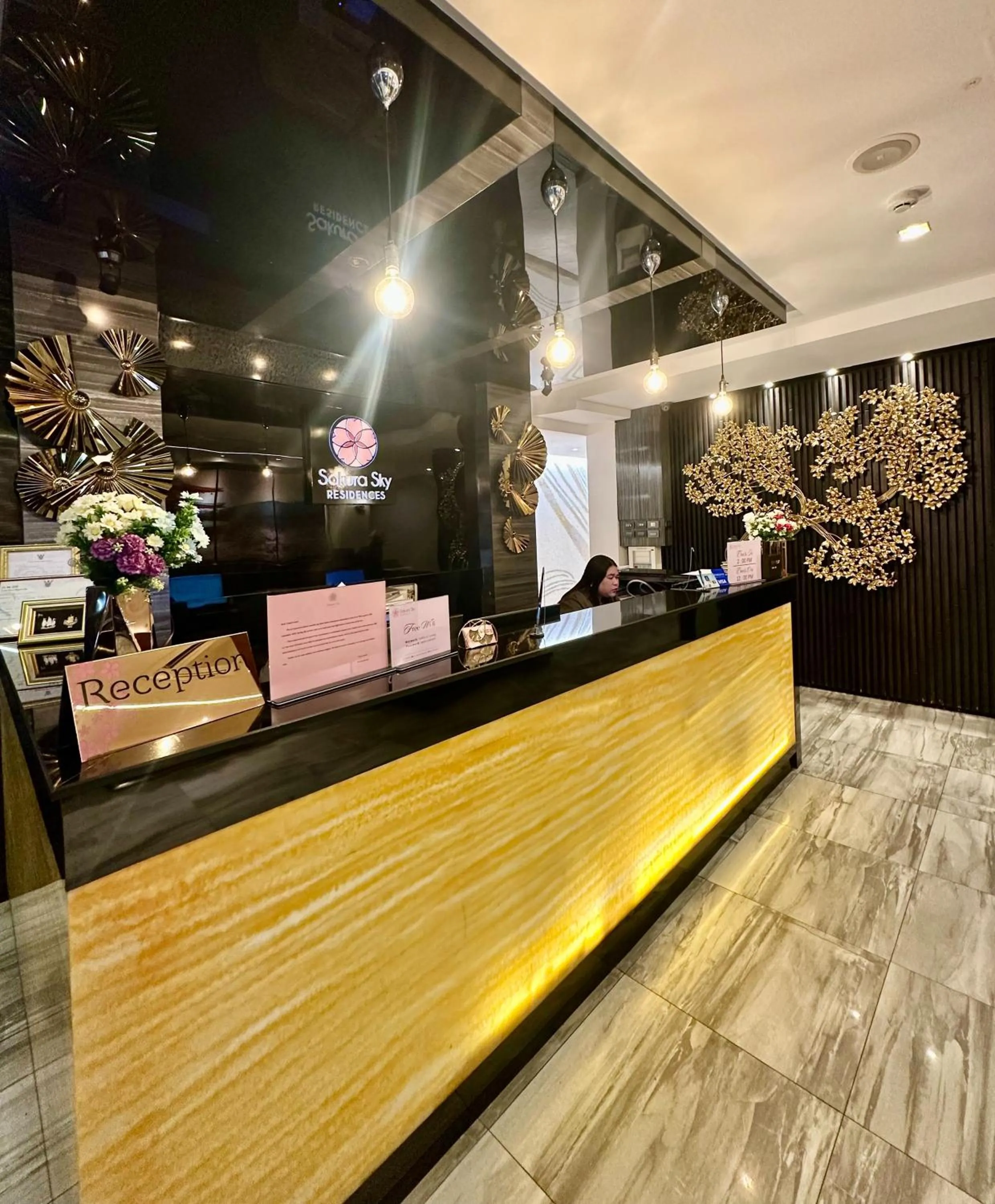 Lobby or reception in Sakura Sky Residence