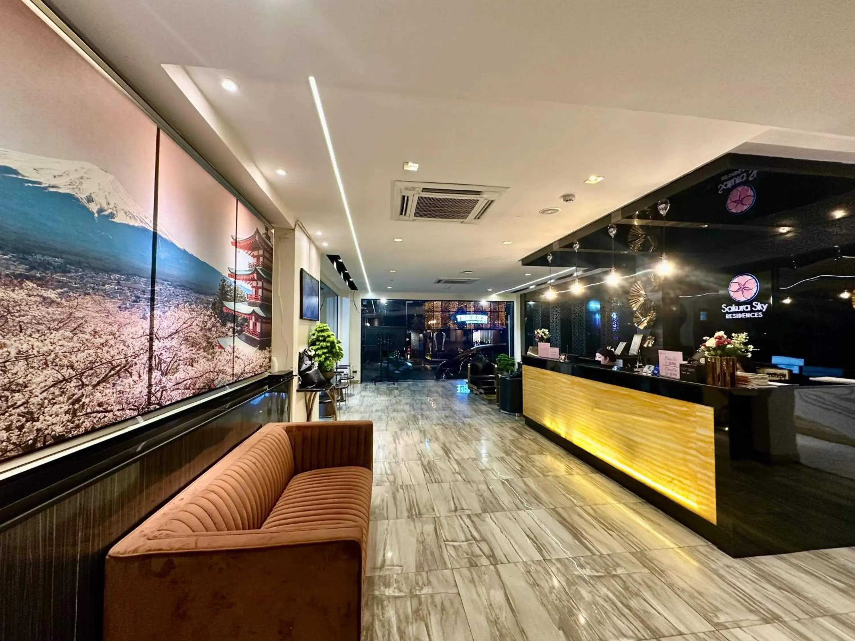 Lobby or reception in Sakura Sky Residence Lobby or reception in Sakura Sky Residence