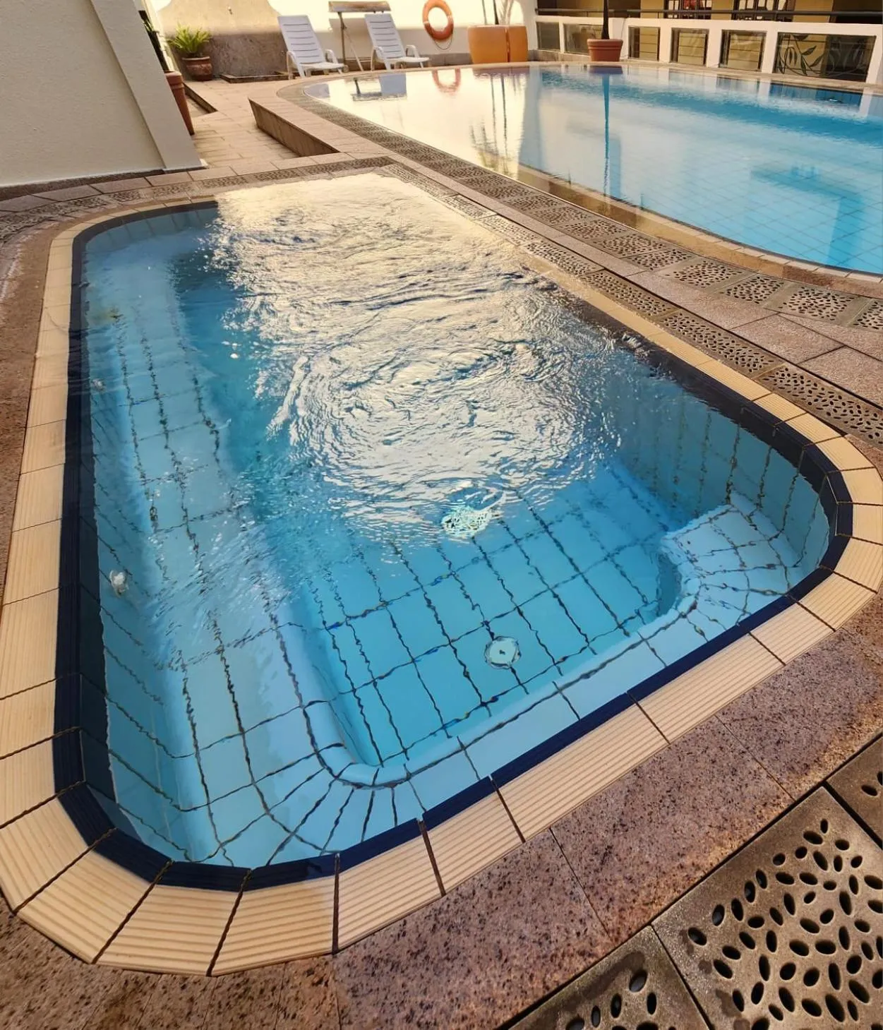 Swimming pool in Alocassia Serviced Apartments
