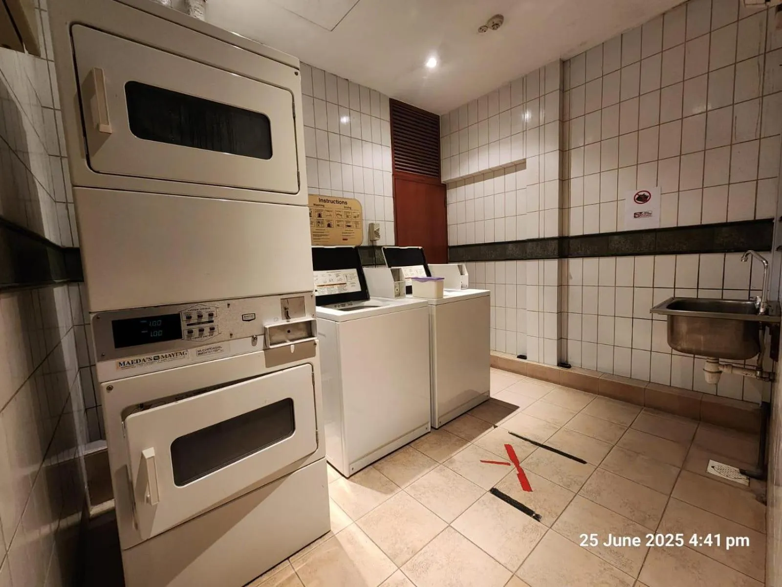 washing machine in Alocassia Serviced Apartments