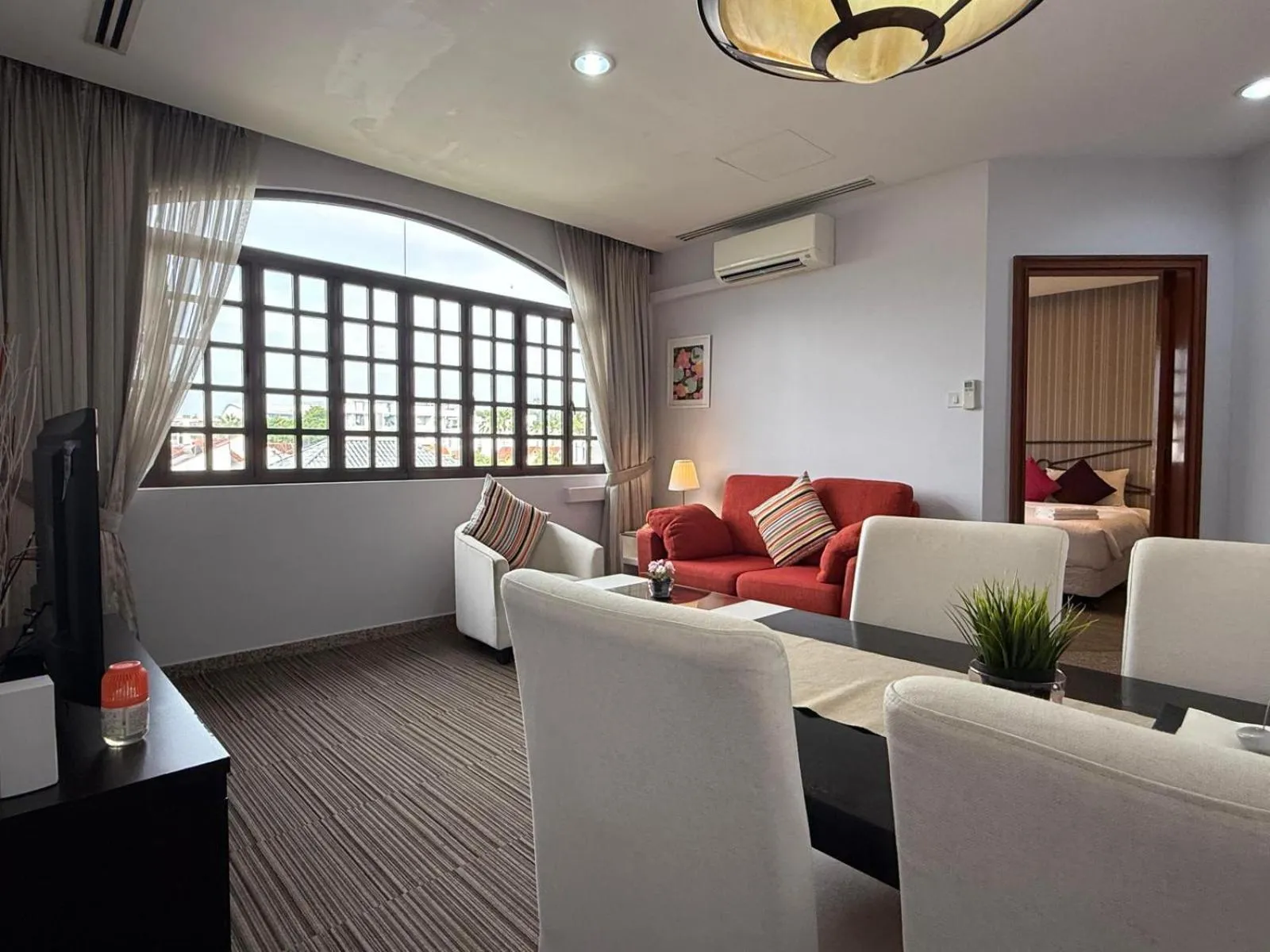 Living room in Alocassia Serviced Apartments