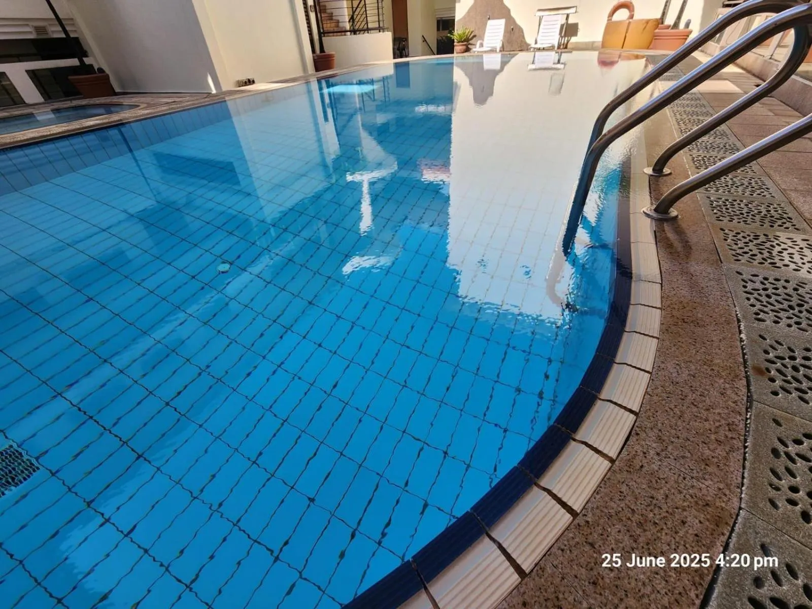 Swimming pool in Alocassia Serviced Apartments