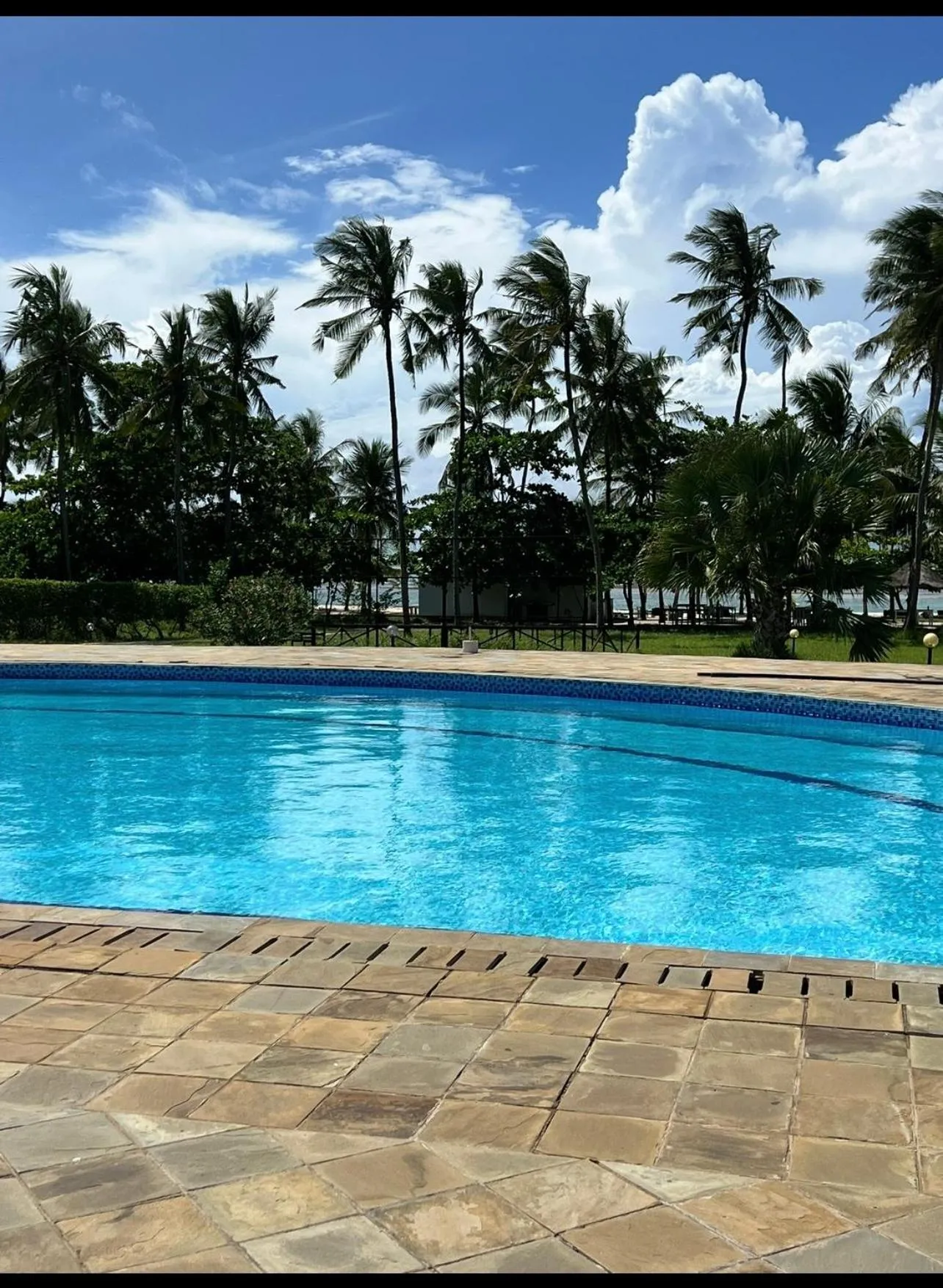 Swimming pool in Golden Sun Resort Apartments