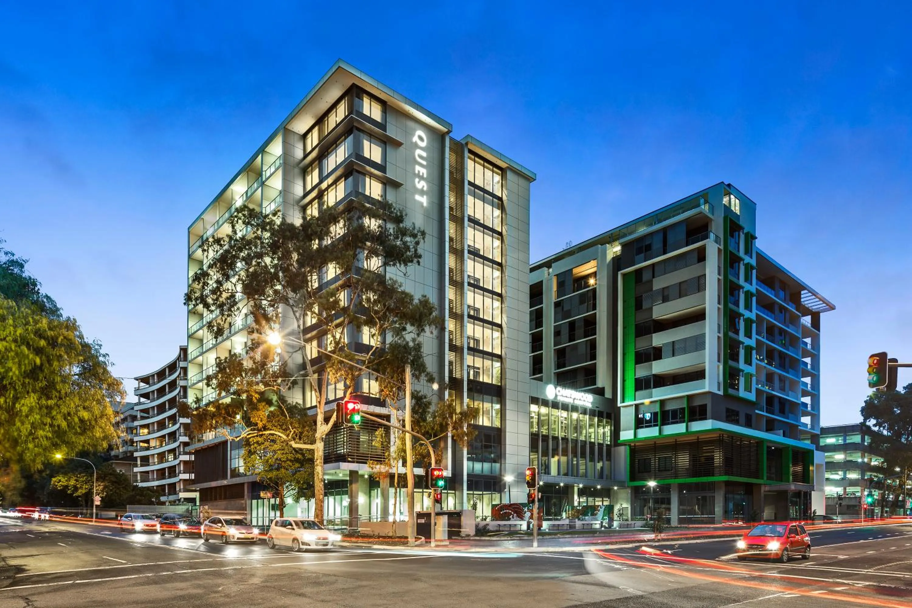 Property building in Quest Chatswood