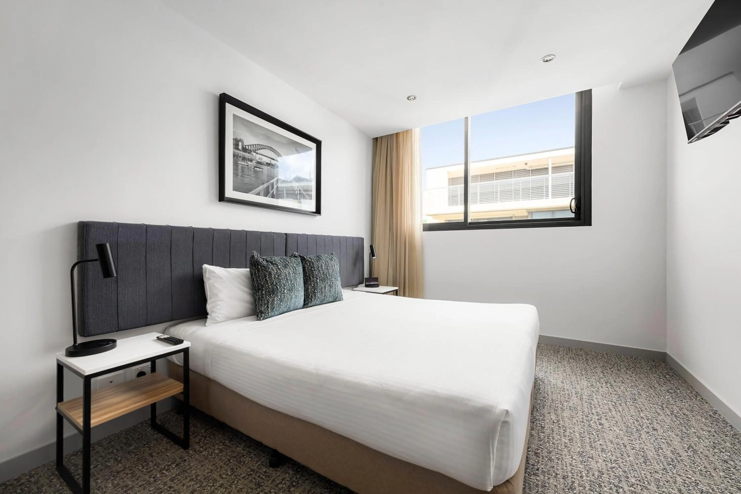Bed in Quest Chatswood