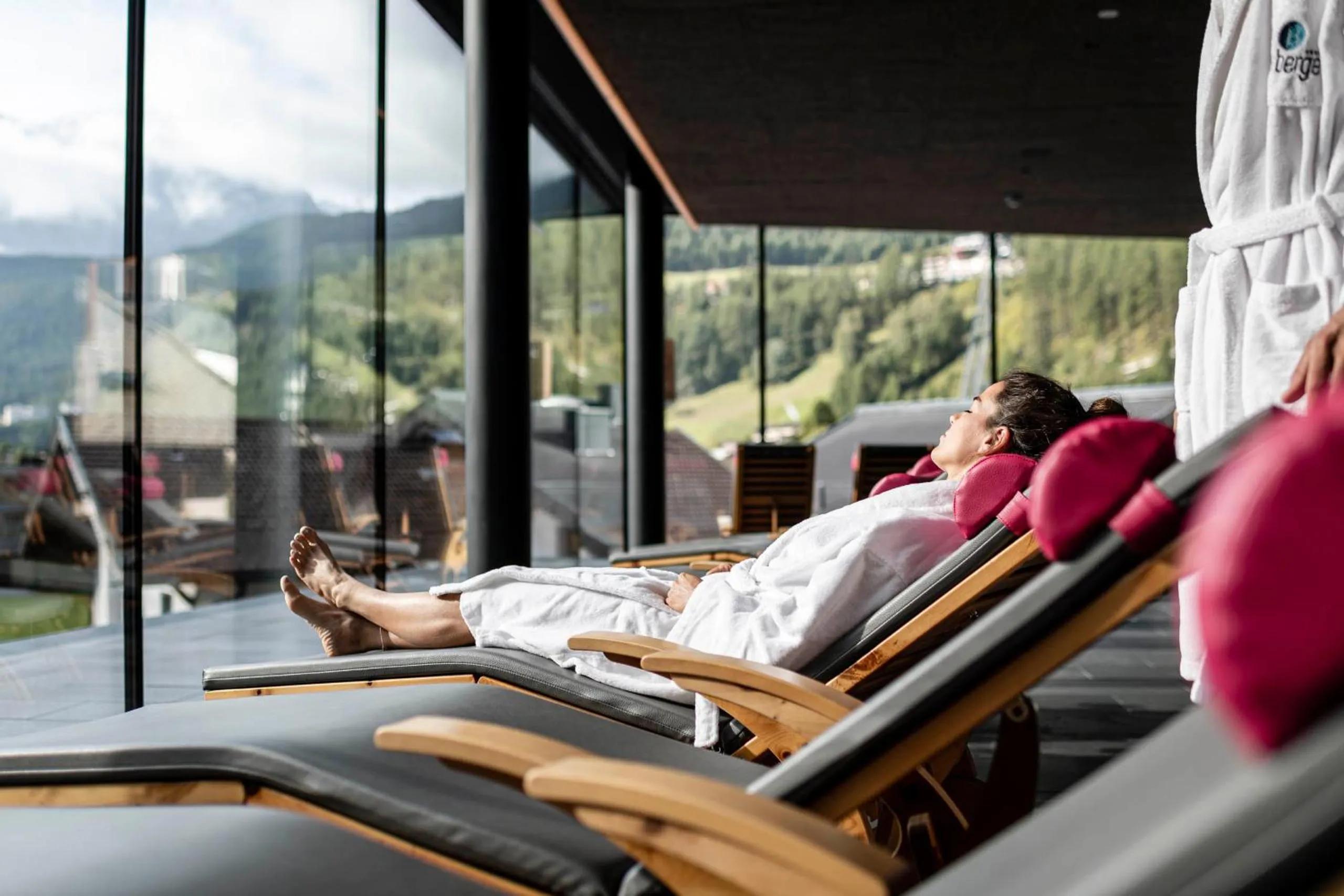 Spa and wellness centre/facilities in die berge lifestyle-hotel Sölden