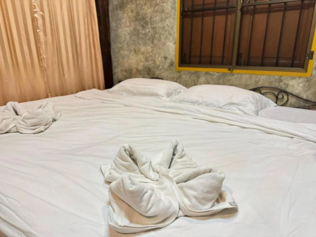 Bedroom, Bed in Collection O Baan Elephant Home