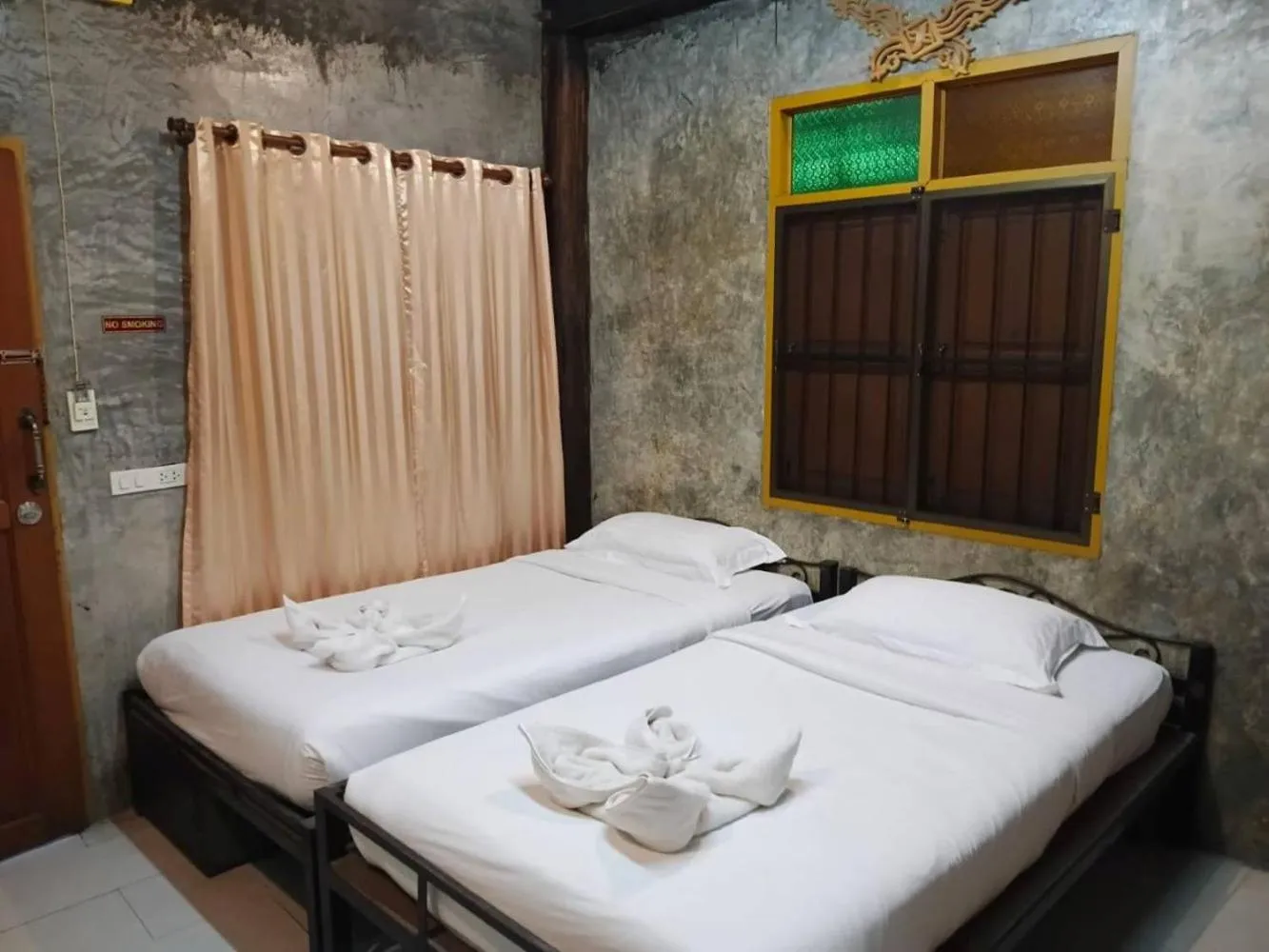 Bedroom, Bed in Collection O Baan Elephant Home