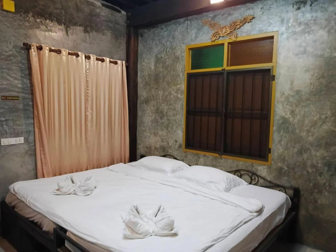 Bedroom, Bed in Collection O Baan Elephant Home