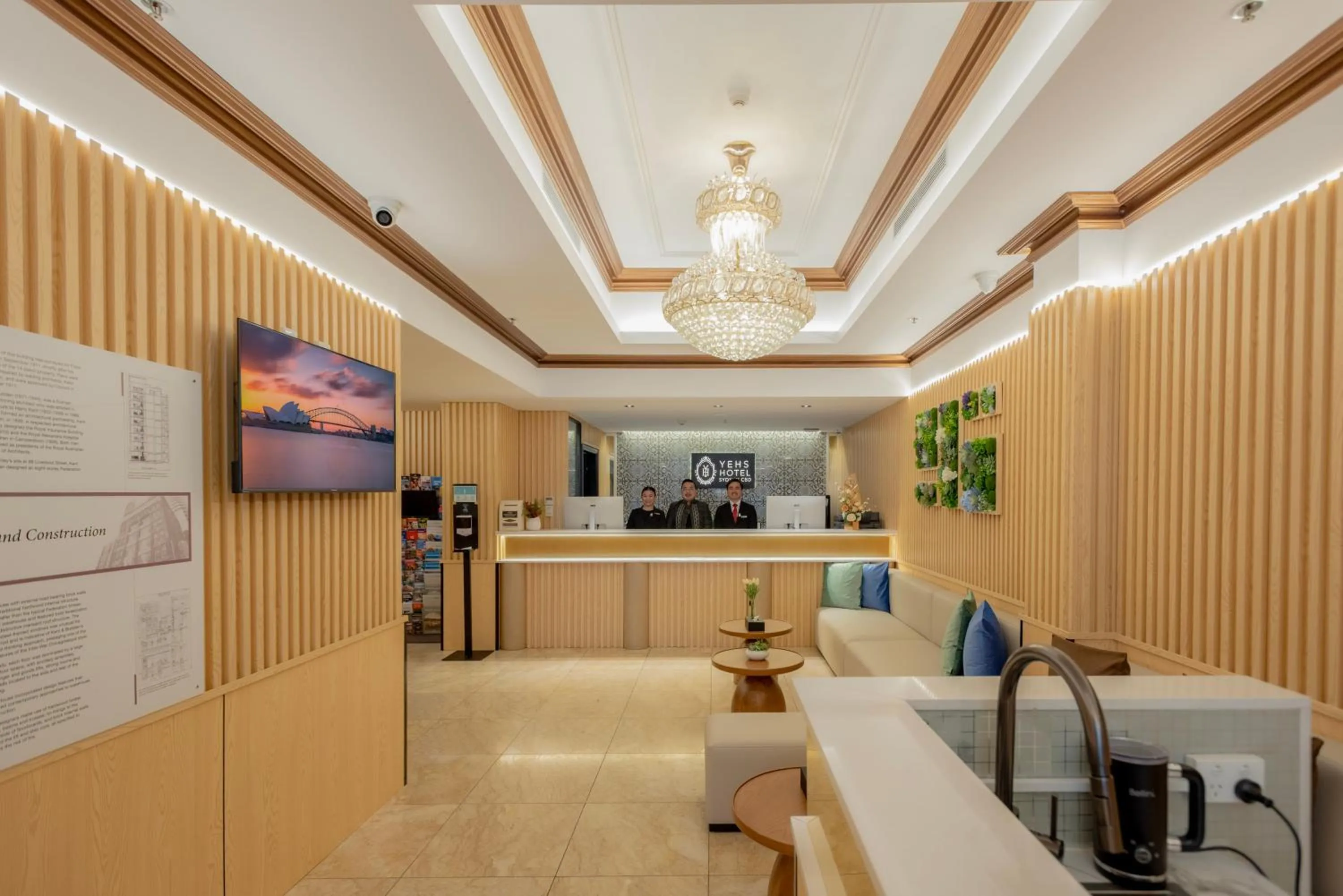 Lobby or reception in YEHS Hotel Sydney CBD