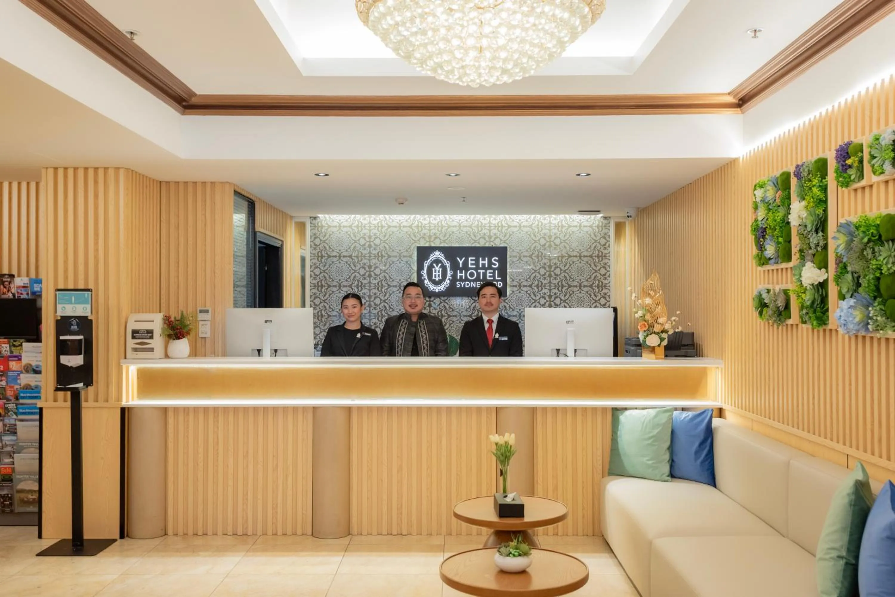 Lobby or reception in YEHS Hotel Sydney CBD